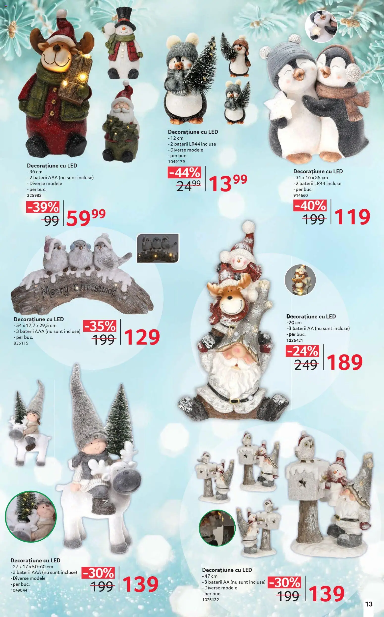 Noul catalog Selgros – valabil de la 06.12.2025 | Pagină: 13 | Produse: Babak, Baterii