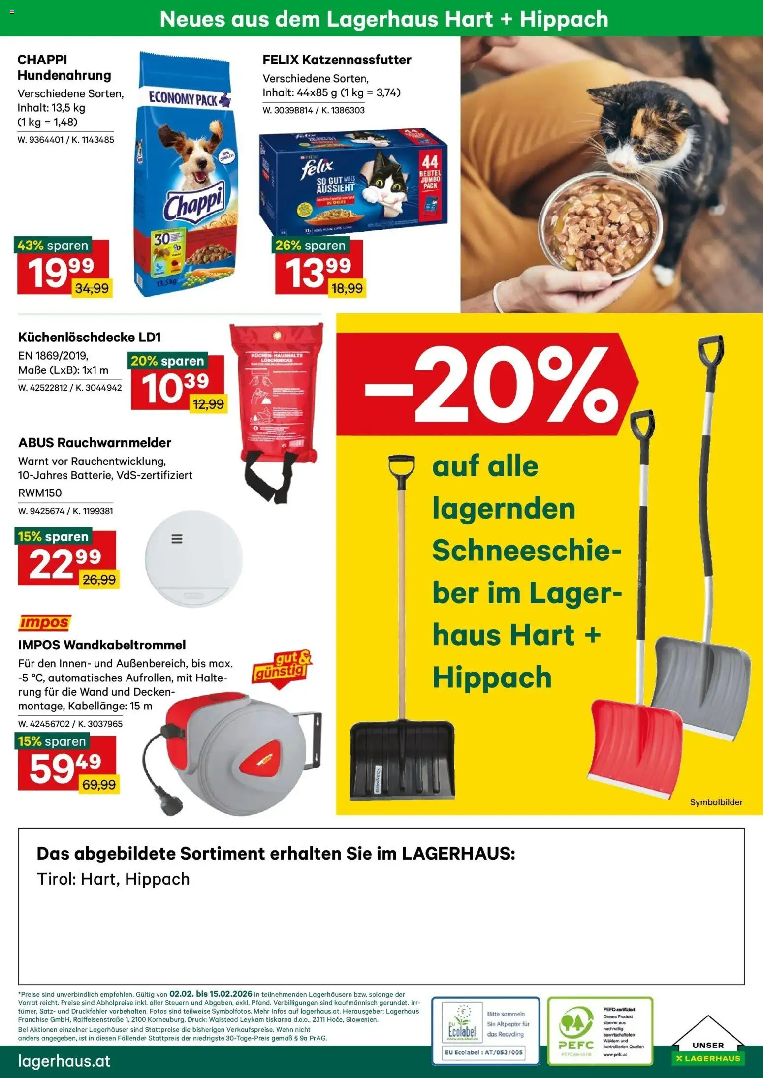 Lagerhaus Wochen Angebote -Schweiggers, Bad Aussee, Regau gültig ab 01.02.2026 | Seite: 6