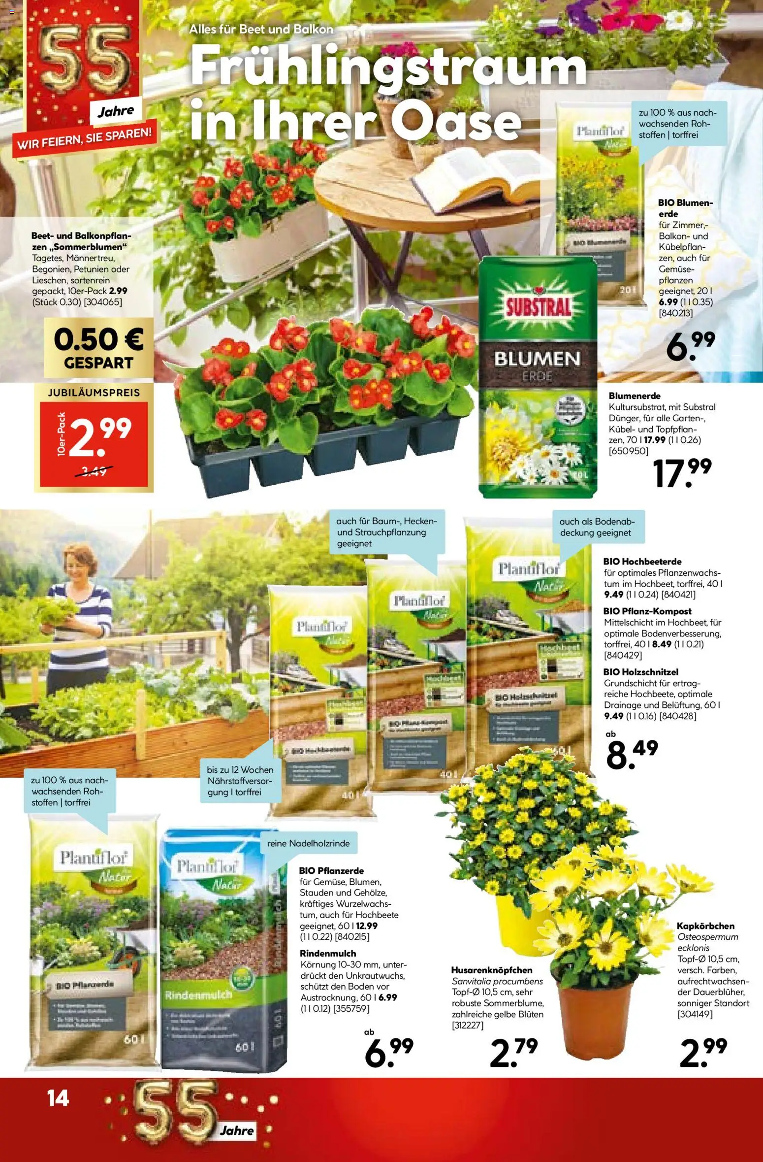 HELLWEG Flugblatt gültig ab 09.04.2026 | Seite: 14 | Produkte: Gemüse