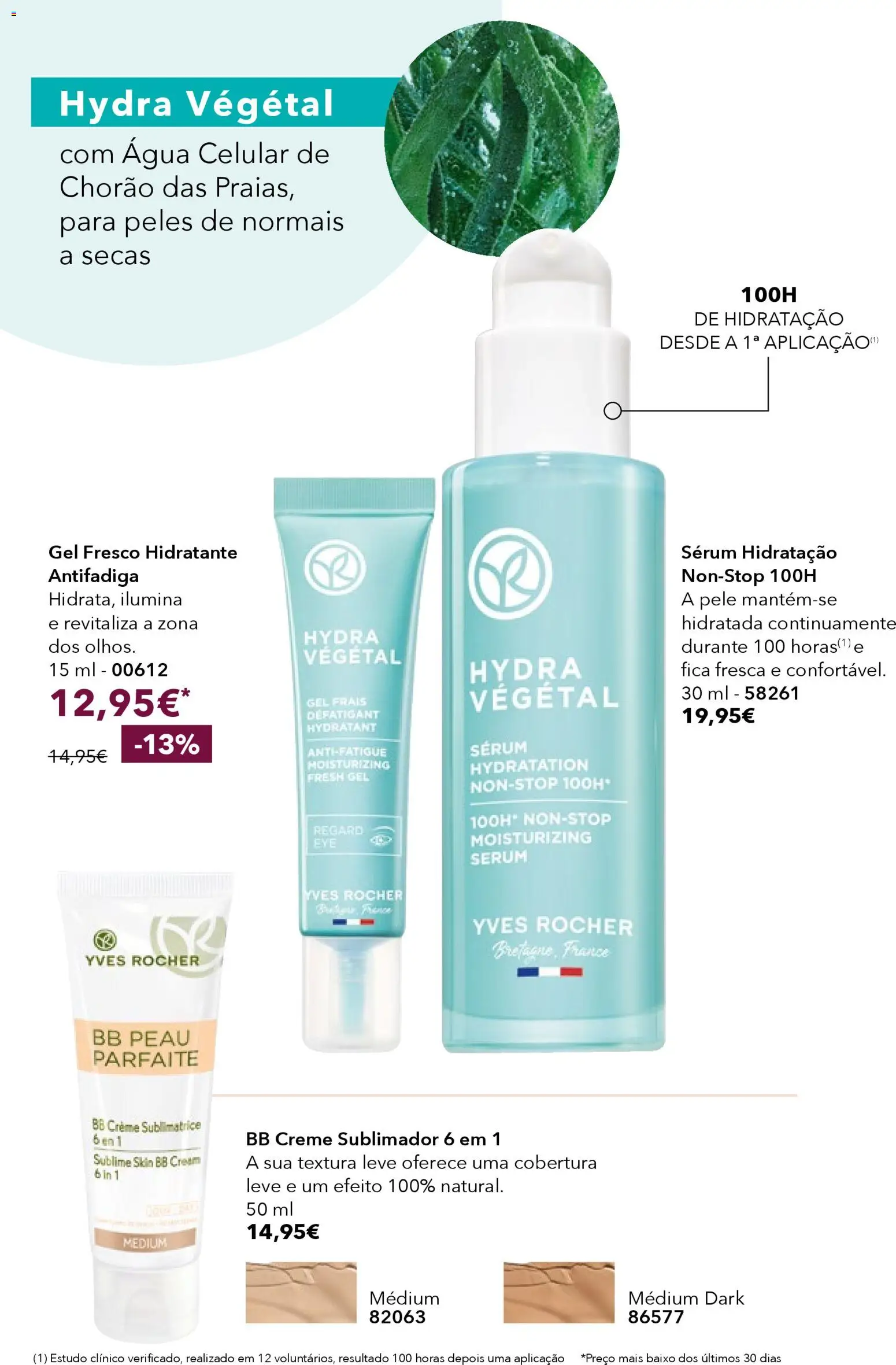 Yves Rocher catálogo 2 │ válido de 30.01.2026 | Página: 30 | Produtos: Agua, Sérum, Creme