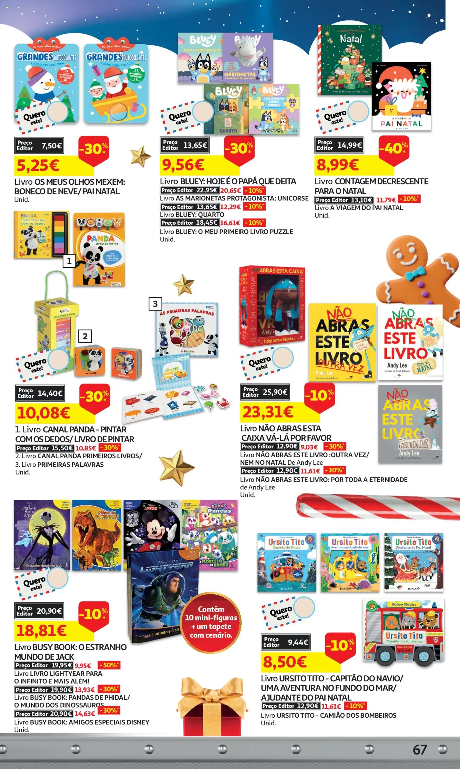Auchan - A grande fábrica de Natal │ válido de 05.11.2025 | Página: 67 | Produtos: Caixa, Tapete
