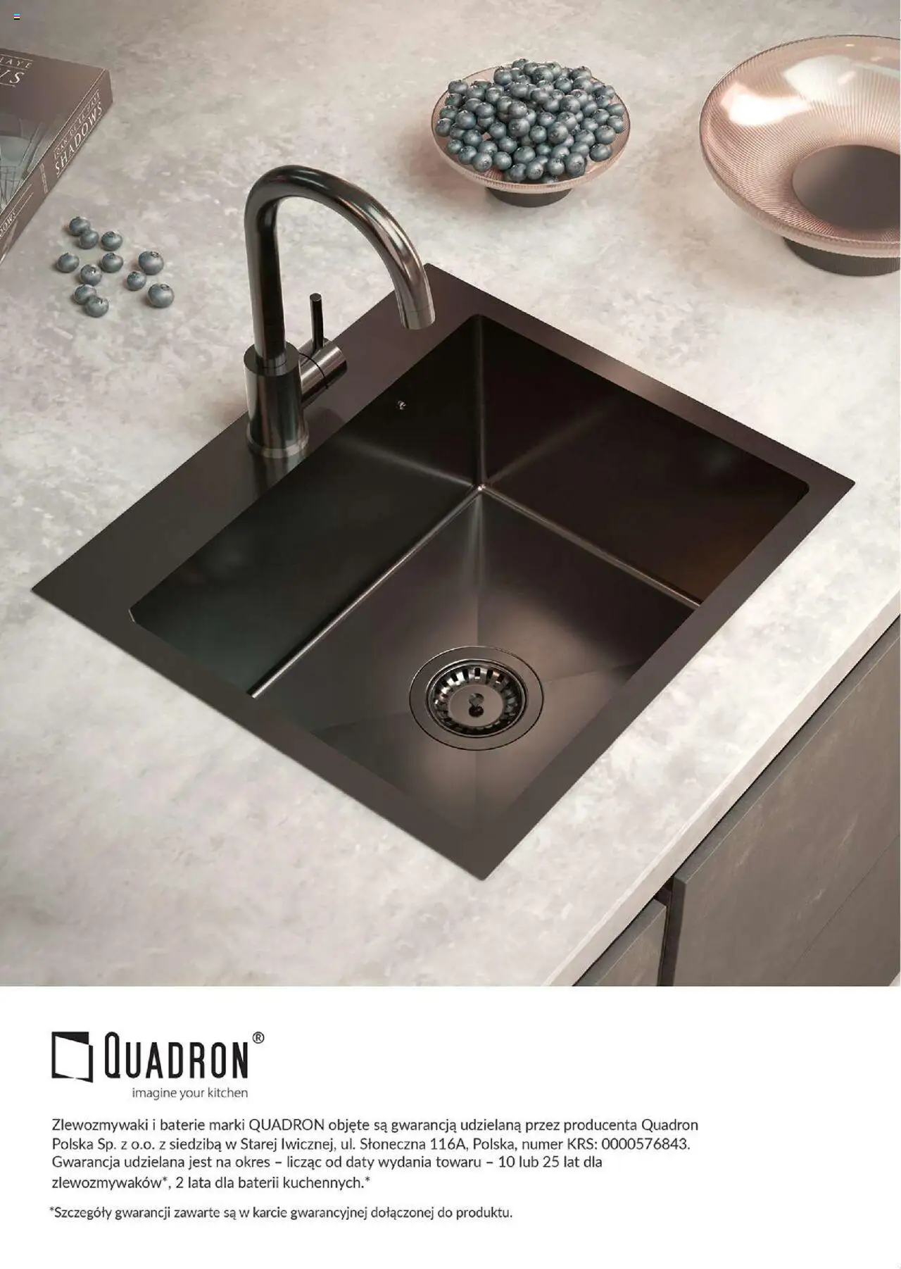 Salony Agata Gazetka - Quadron Armatura od 01.09.2025 | Strona: 15 | Produkty: Baterie