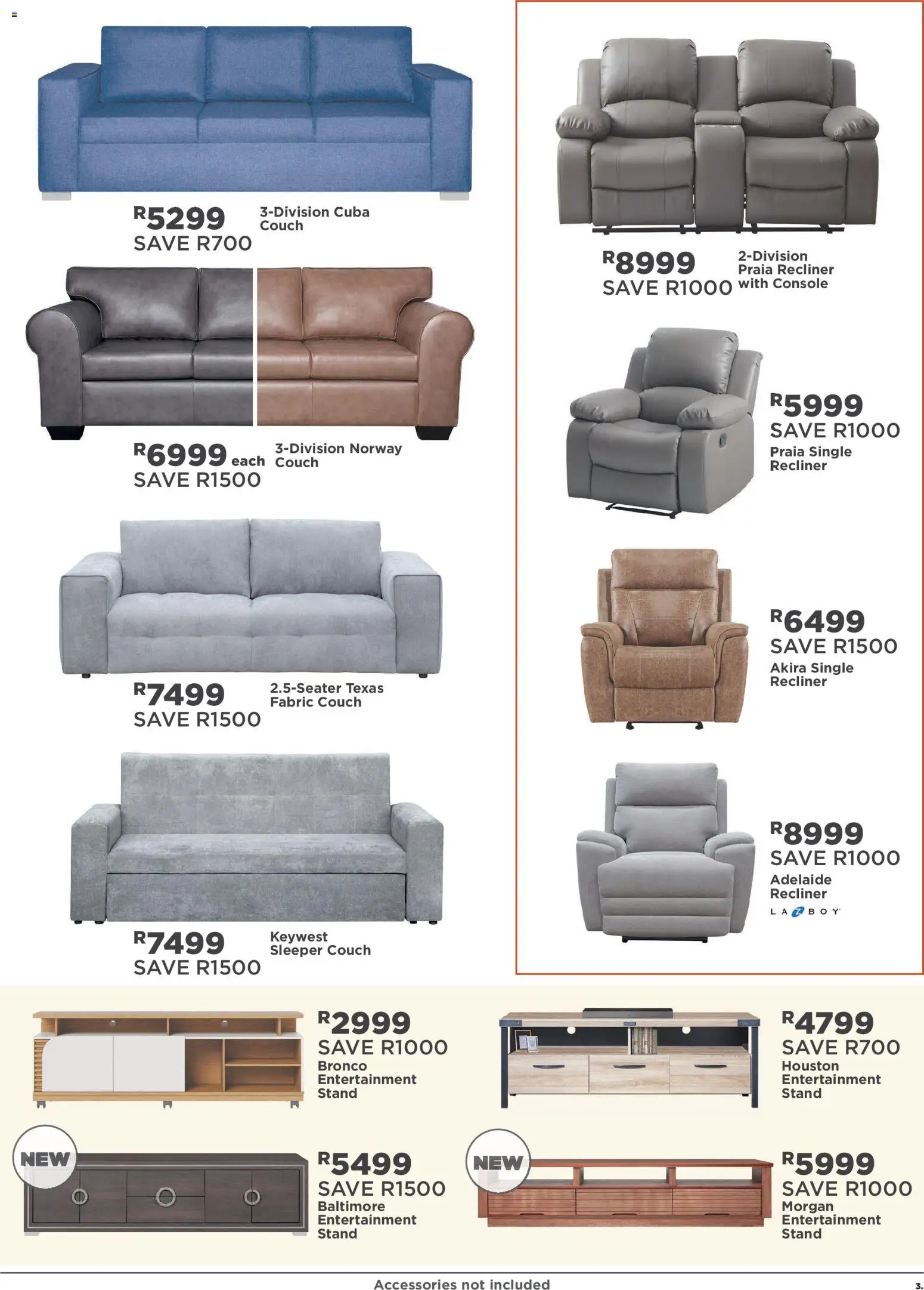 New House and Home catalogue – valid from 19.03.2026 | Page: 3 | Products: Couch
