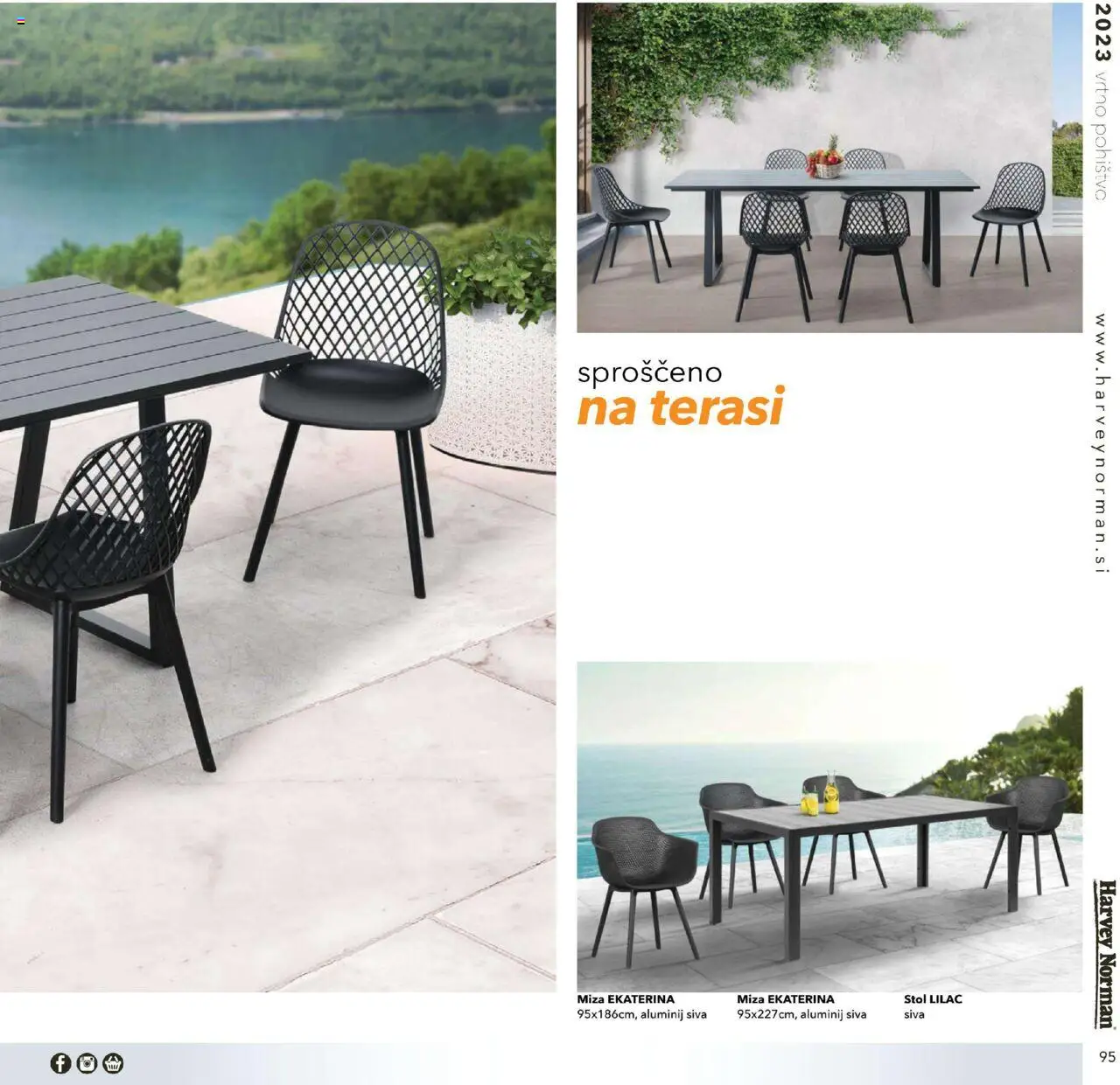 Harvey Norman - Katalog - Vrtno pohištvo │ velja od 01.03.2023 | Stran: 95