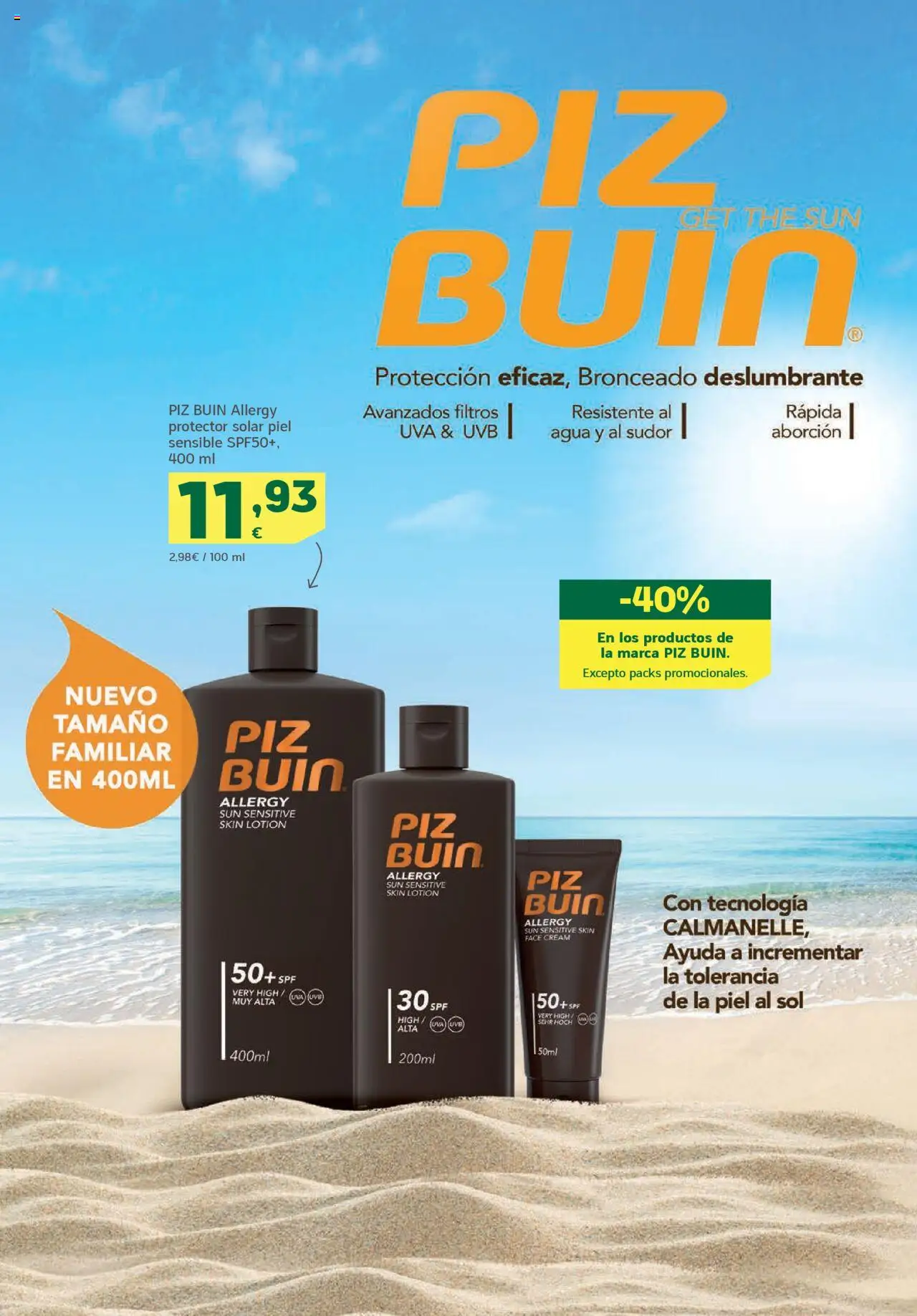 HiperDino folleto │ válido desde el 24.06.2025 | Página: 3 | Productos: Protector solar