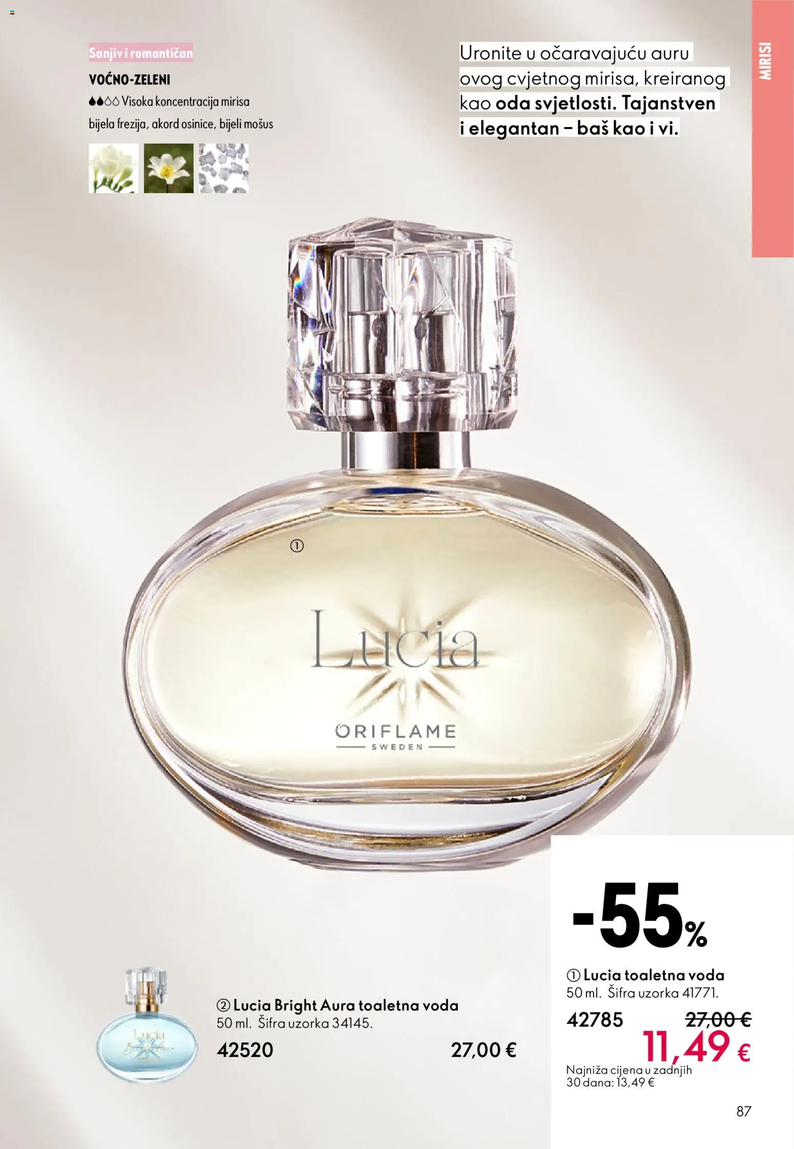 Oriflame katalog | vrijedi od 18.02.2026 | Stranica: 87 | Proizvodi: Voda