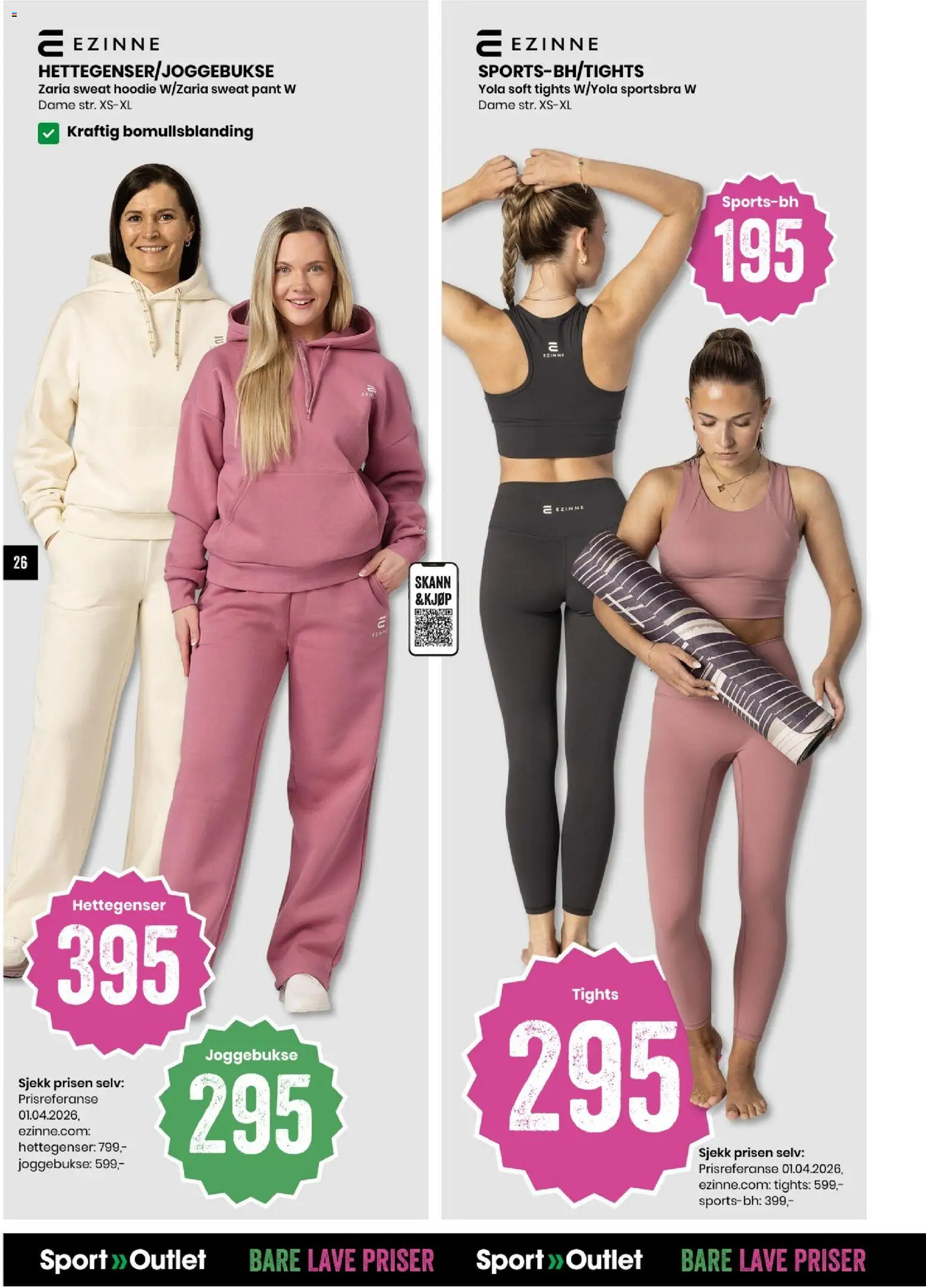 {H1} | Side: 26 | Produkter: Hettegenser, Tights