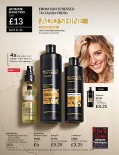  | Page: 145 | Products: Mirror, Shampoo, Conditioner