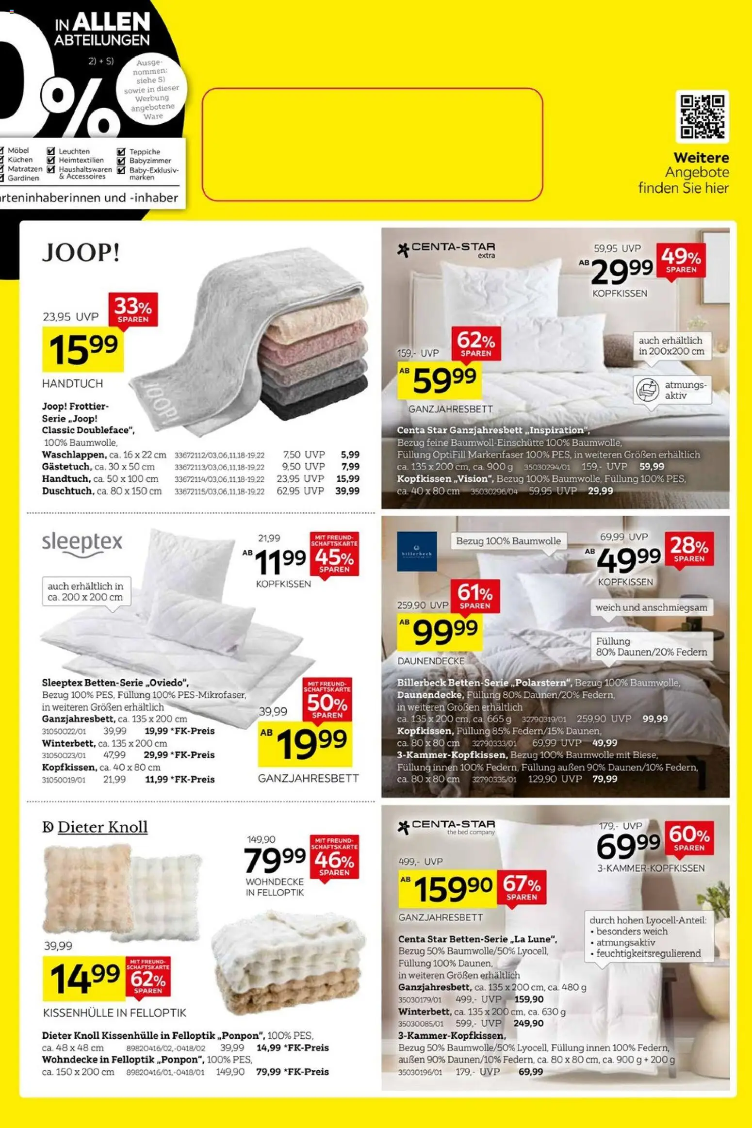 XXXL Lutz - Deutschlands größter WSV – gültig ab 27.12.2025 | Seite: 7 | Produkte: Kopfkissen, Kuchen