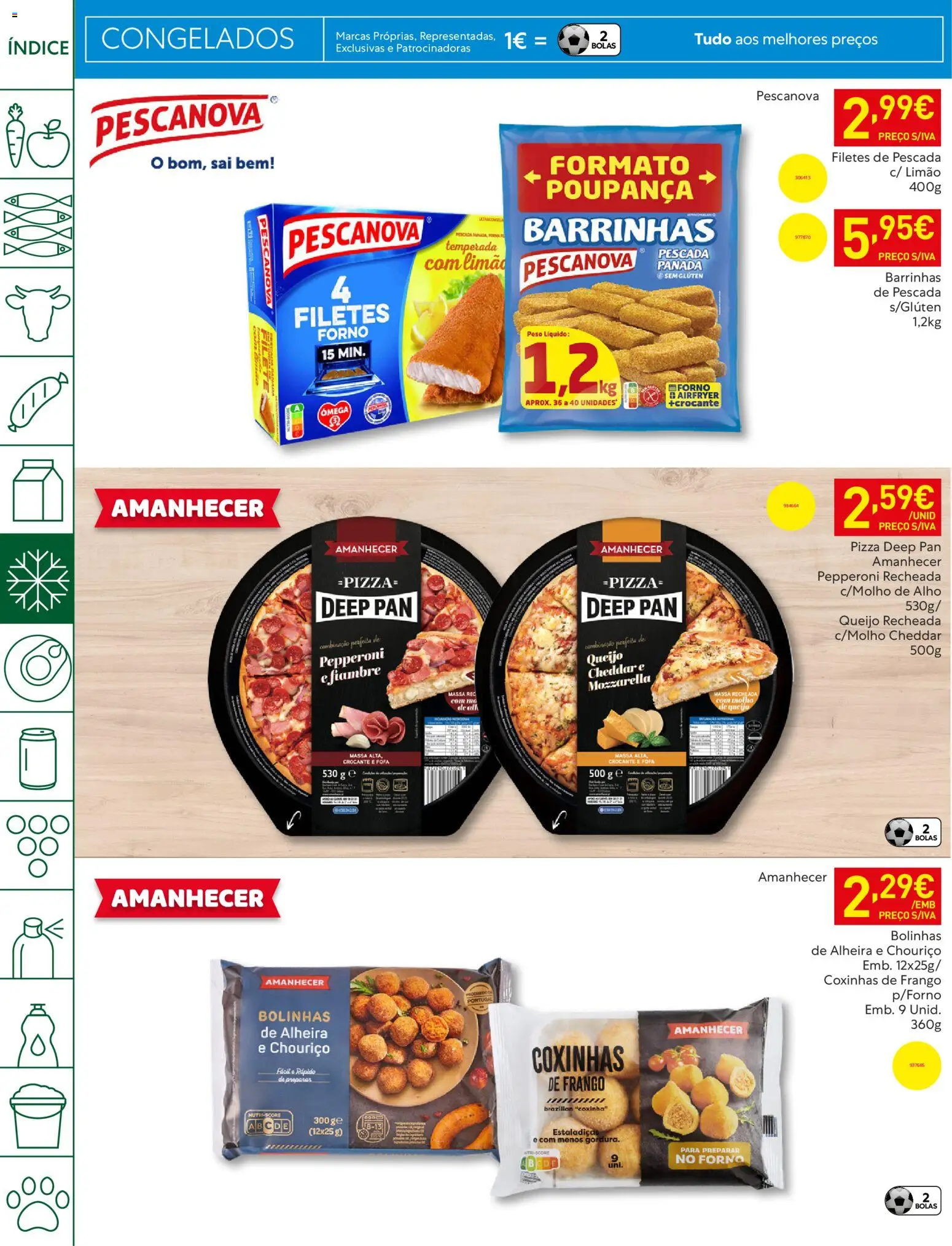 Recheio - Bons Negócios Madeira │ válido de 14.04.2026 | Página: 16 | Produtos: Frango, Cheddar, Chouriço, Alheira