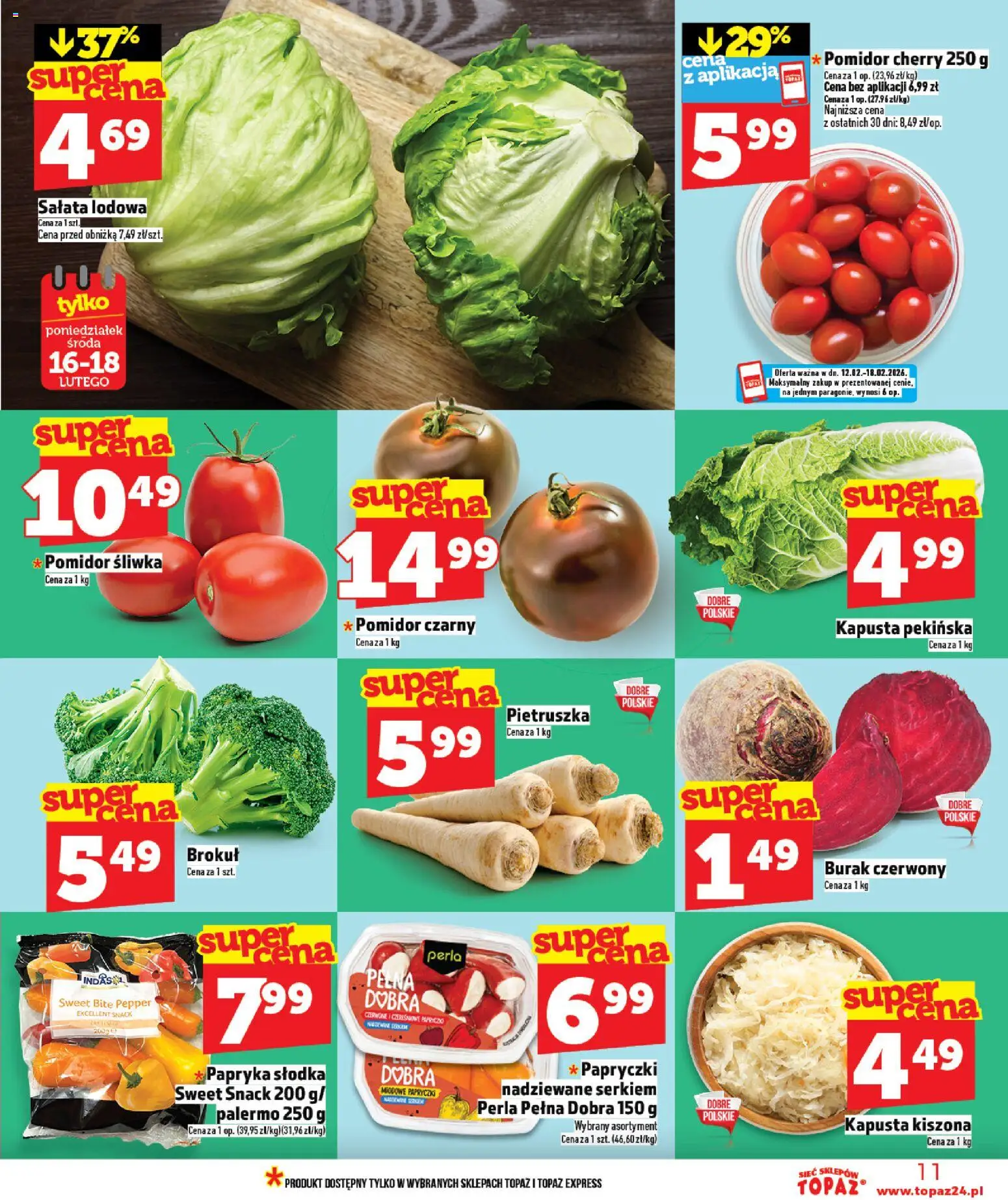 Topaz Gazetka MAZ od 12.02.2026 | Strona: 11