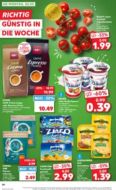 CAPRI-SUN Fruchtsaft-getränk, versch. Sorten je 10 x 0,2-l-Packg. ab 26.02.2026 gültig | Seite: 58 | Produkte: Purina one, Capri sun, Leerdammer, Fruchtsaft