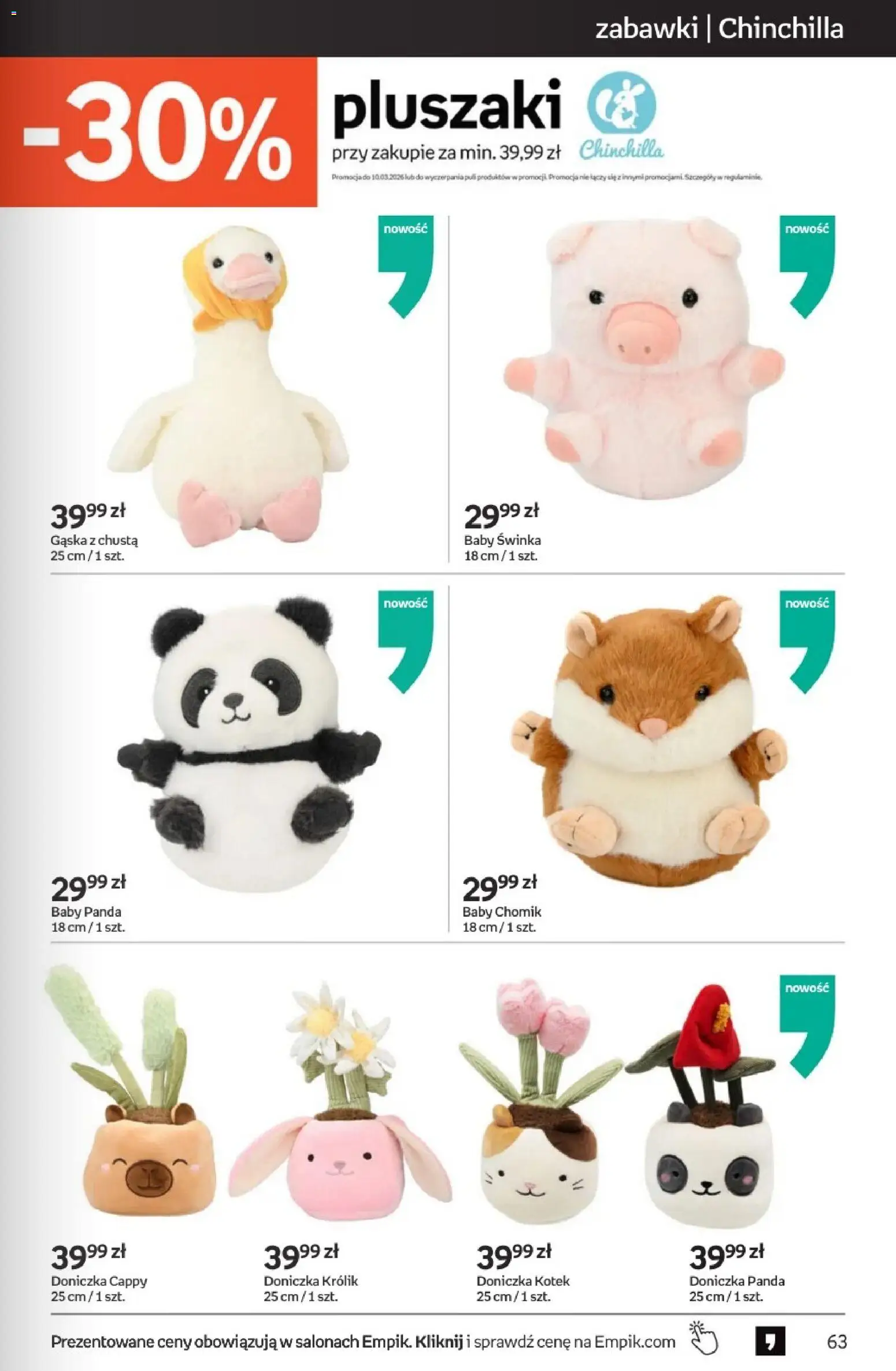 Empik promocje - Tom kultury Zabawki od 11.02.2026 | Strona: 5 | Produkty: Doniczka