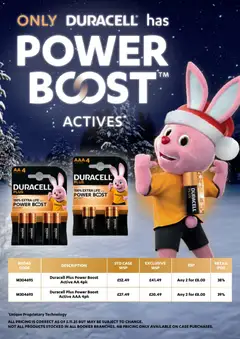 Preview of Booker Wholesale - National Promotions valid from 03.12.2025 | Page: 12 | Products: Case