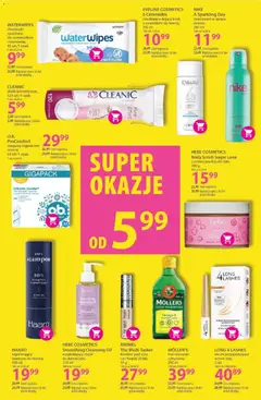 Pogląd oferty "CLEANIC płatki kosmetyczne, 120 szt./1 opak." - ważna od 22.10.2025 | Strona: 19