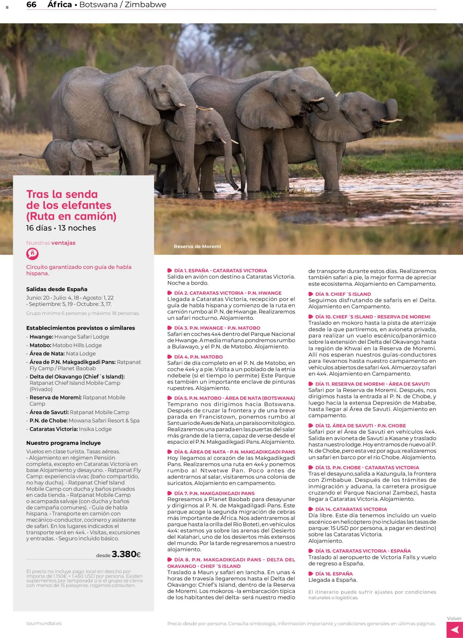 Viajes El Corte Inglés Africa y Oriente Medio │ válido desde el 01.01.2026 | Página: 66 | Productos: Colonia, Baño, Ducha