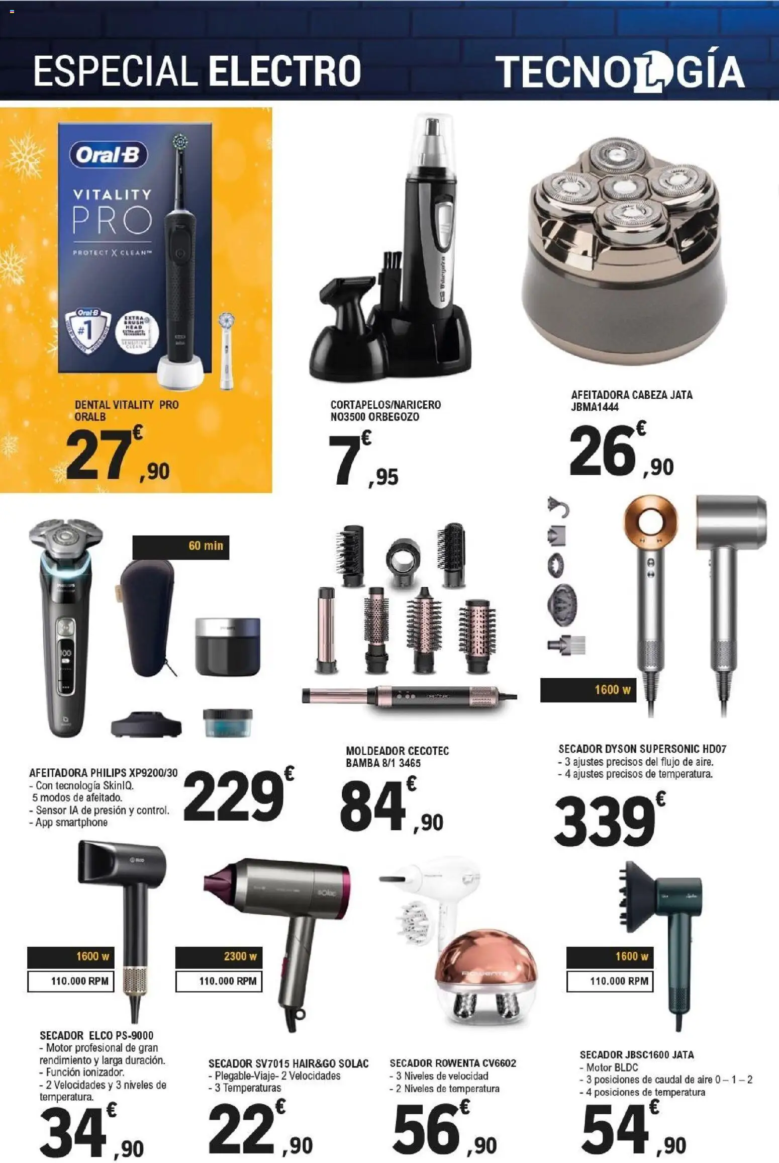 E.Leclerc folleto │ válido desde el 15.12.2025 | Página: 4 | Productos: Smartphone, Afeitadora