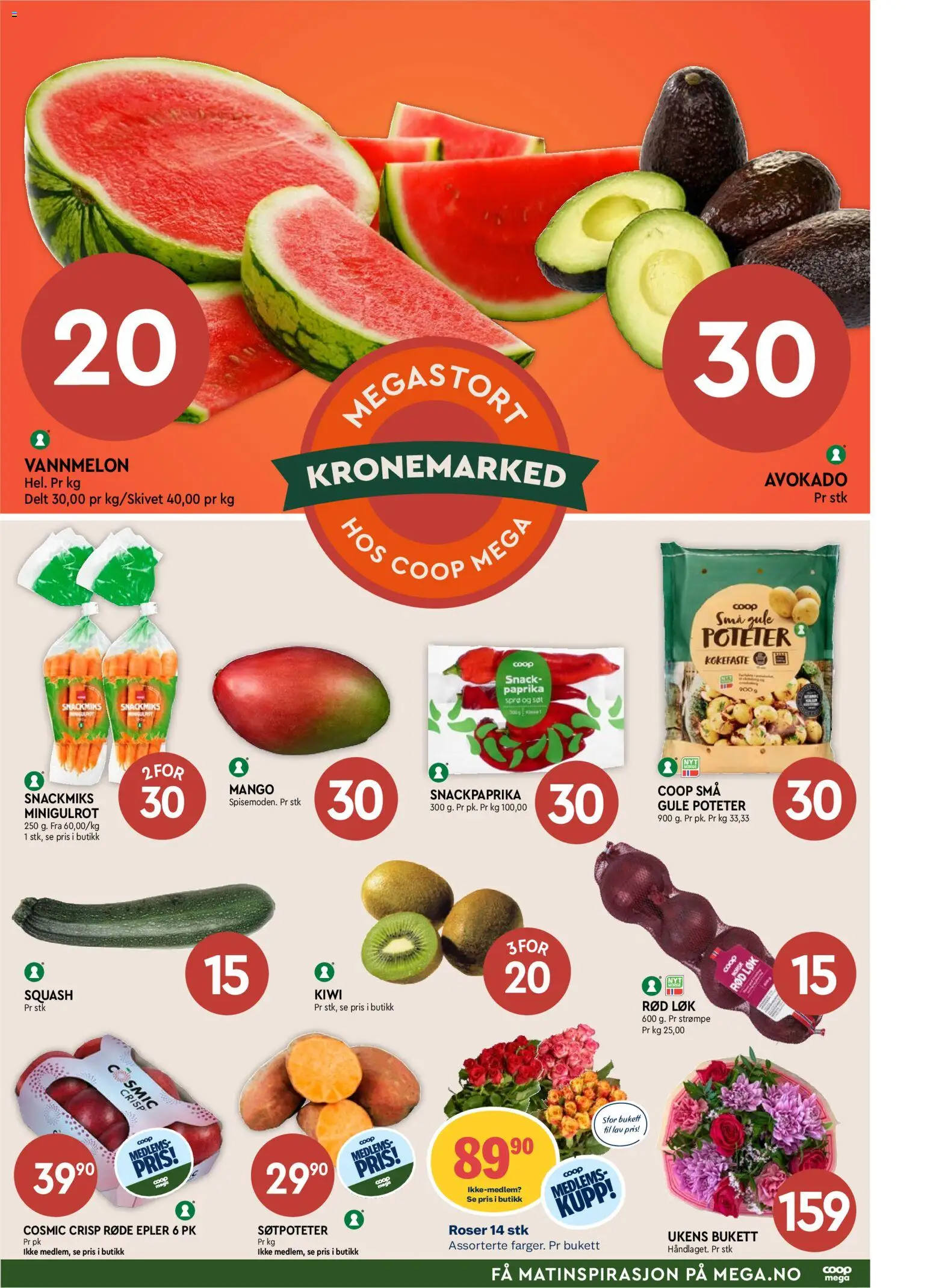 {H1} | Side: 7 | Produkter: Paprika, Løk, Poteter, Суміш дитяча