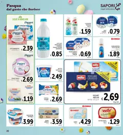 Anteprima del volantino Spazio Conad volantino valido a partire dal 25.03.2026 | Pagina: 20 | Prodotti: Yogurt greco, Yogurt, Burro, Ricotta