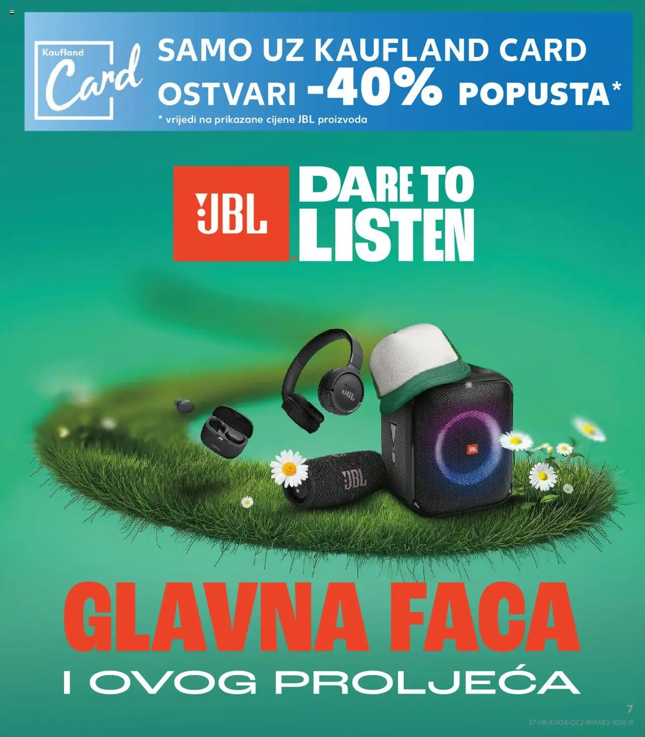 Kaufland HR akciós ujság - amely érvényes a következő dátumtól: 11.06.2025 | Oldal: 7 | Termékek: Audio
