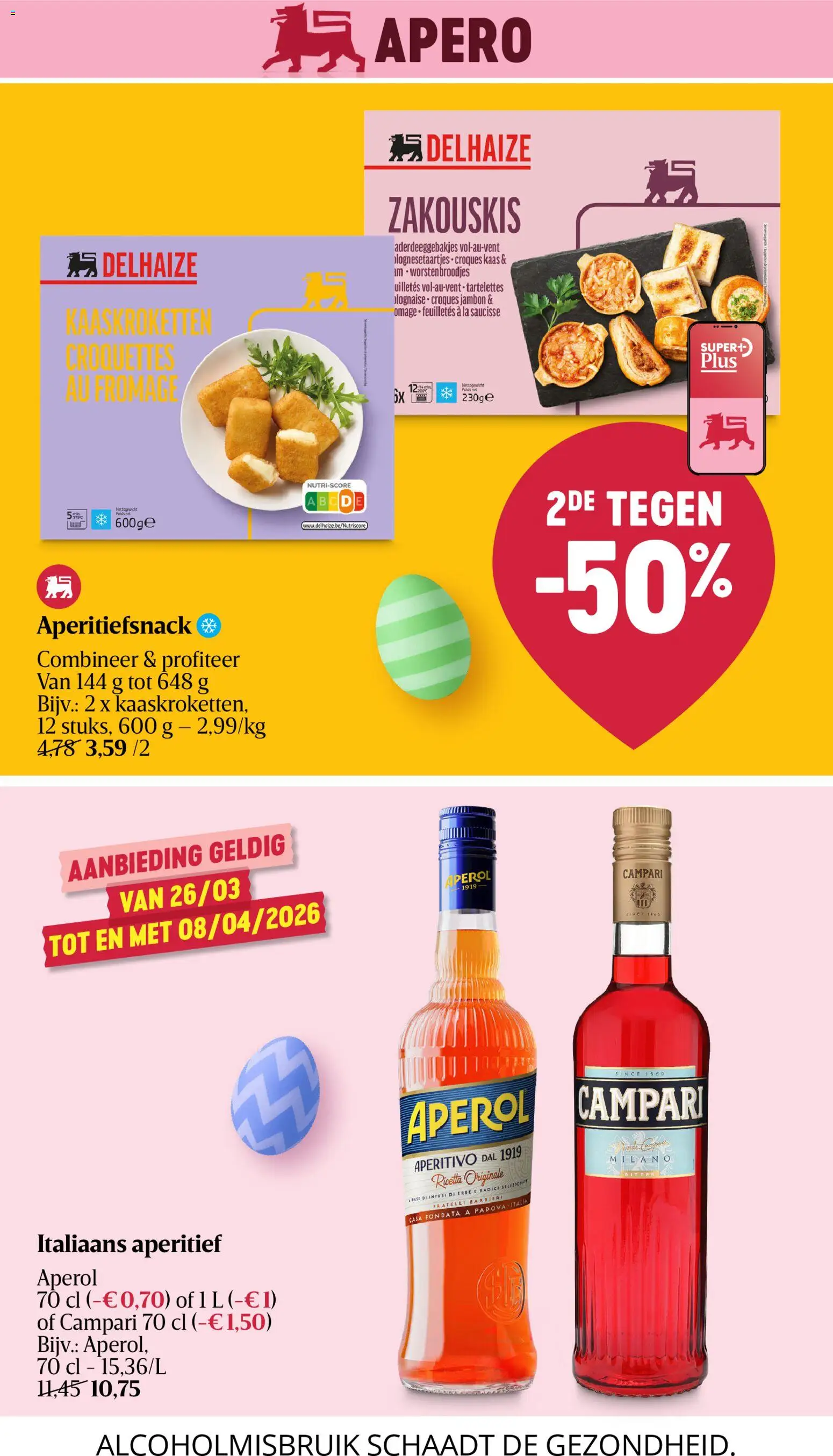 Nieuwe » Delhaize folder van 26/03/2026 🤩  « is er! Ontdek geweldige aanbiedingen en bespaar. | Belgium