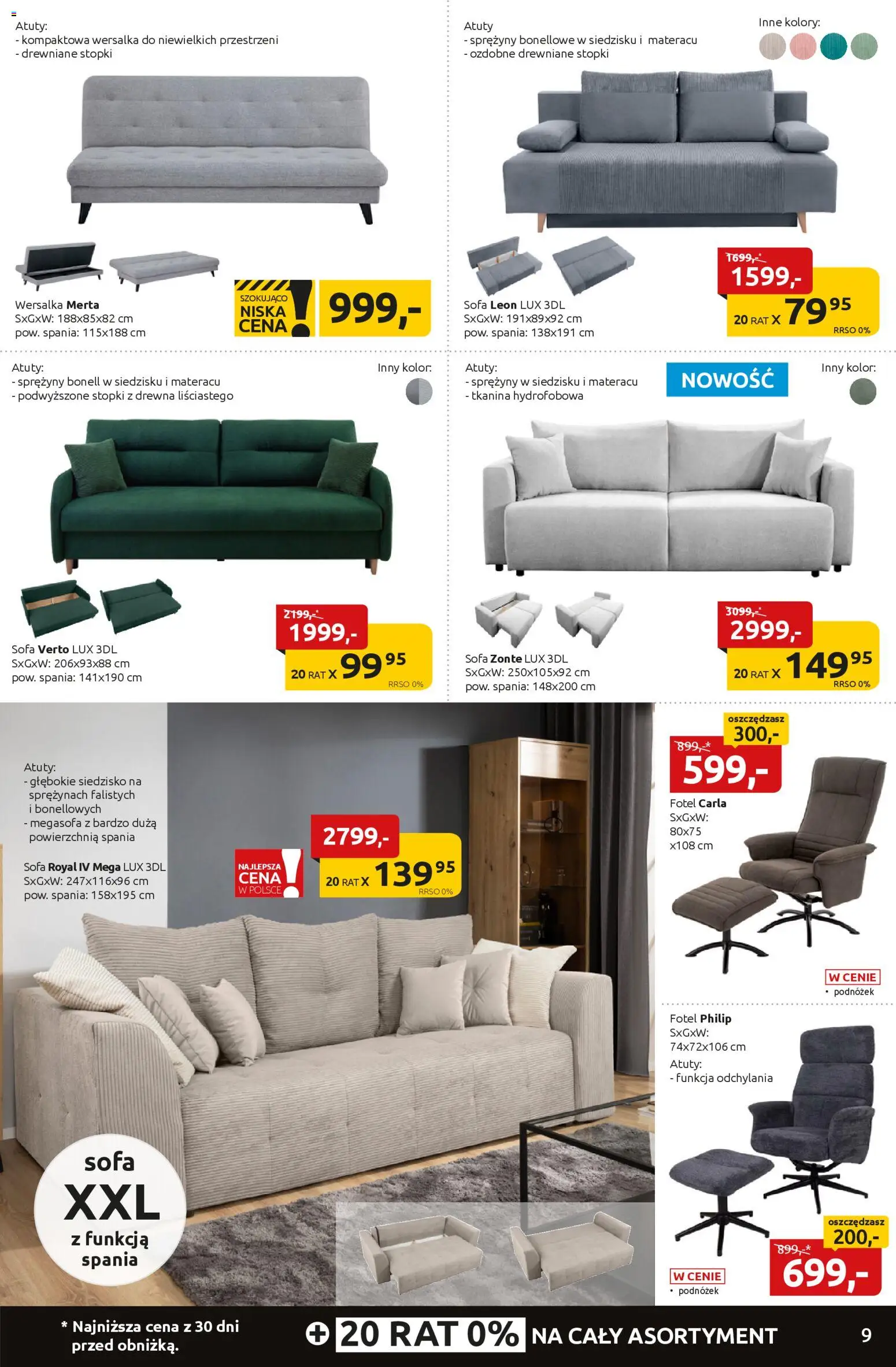 Black Red White Black Friday od 17.11.2025 | Strona: 9 | Produkty: Sofa, Fotel