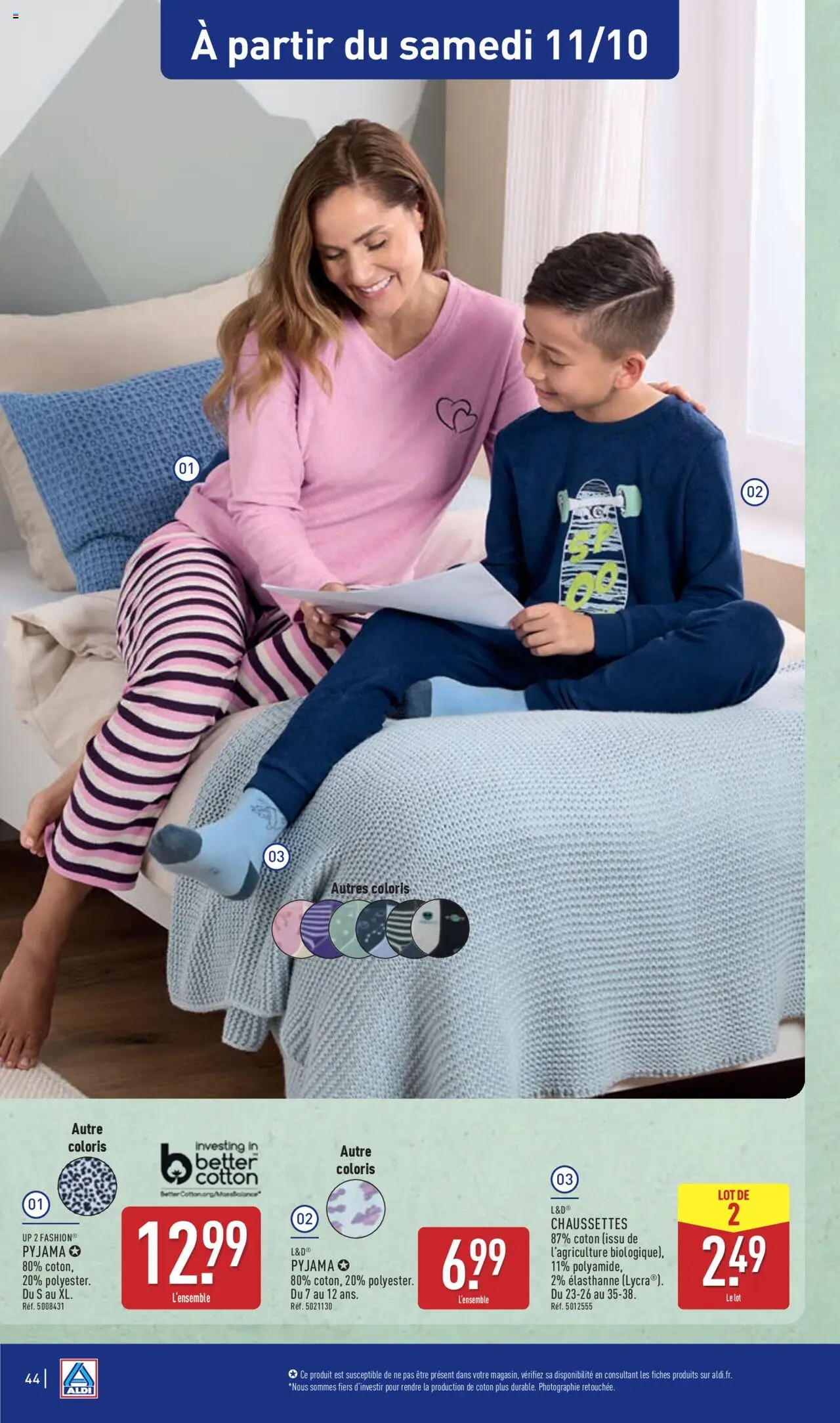 {H1} | Page: 46 | Produits: Coton, Pyjama