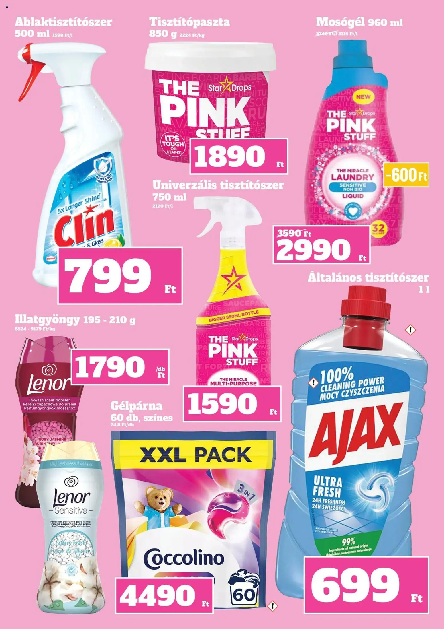 Family Diszkont akciós ujság - amely érvényes a következő dátumtól: 12.03.2026 | Oldal: 29 | Termékek: Coccolino, Mosógél