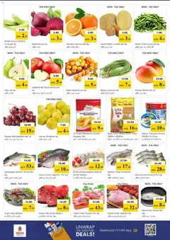 Preview of Nesto catalogue valid from 20.04.2026 | Page: 2 | Products: Vajcia, Pizza, Jablka, Хладилник