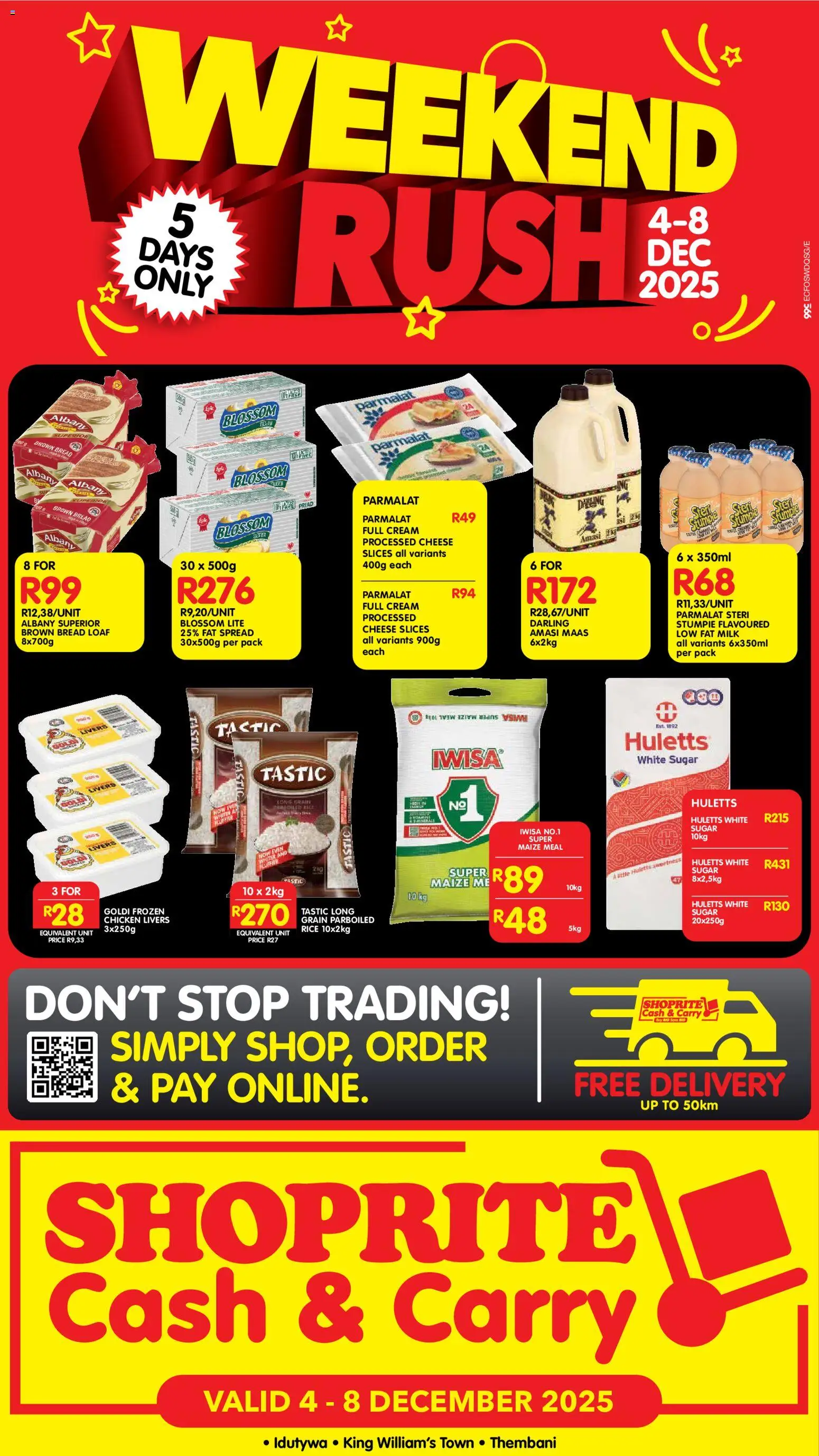 New Shoprite catalogue – valid from 04.12.2025 | Page: 1
