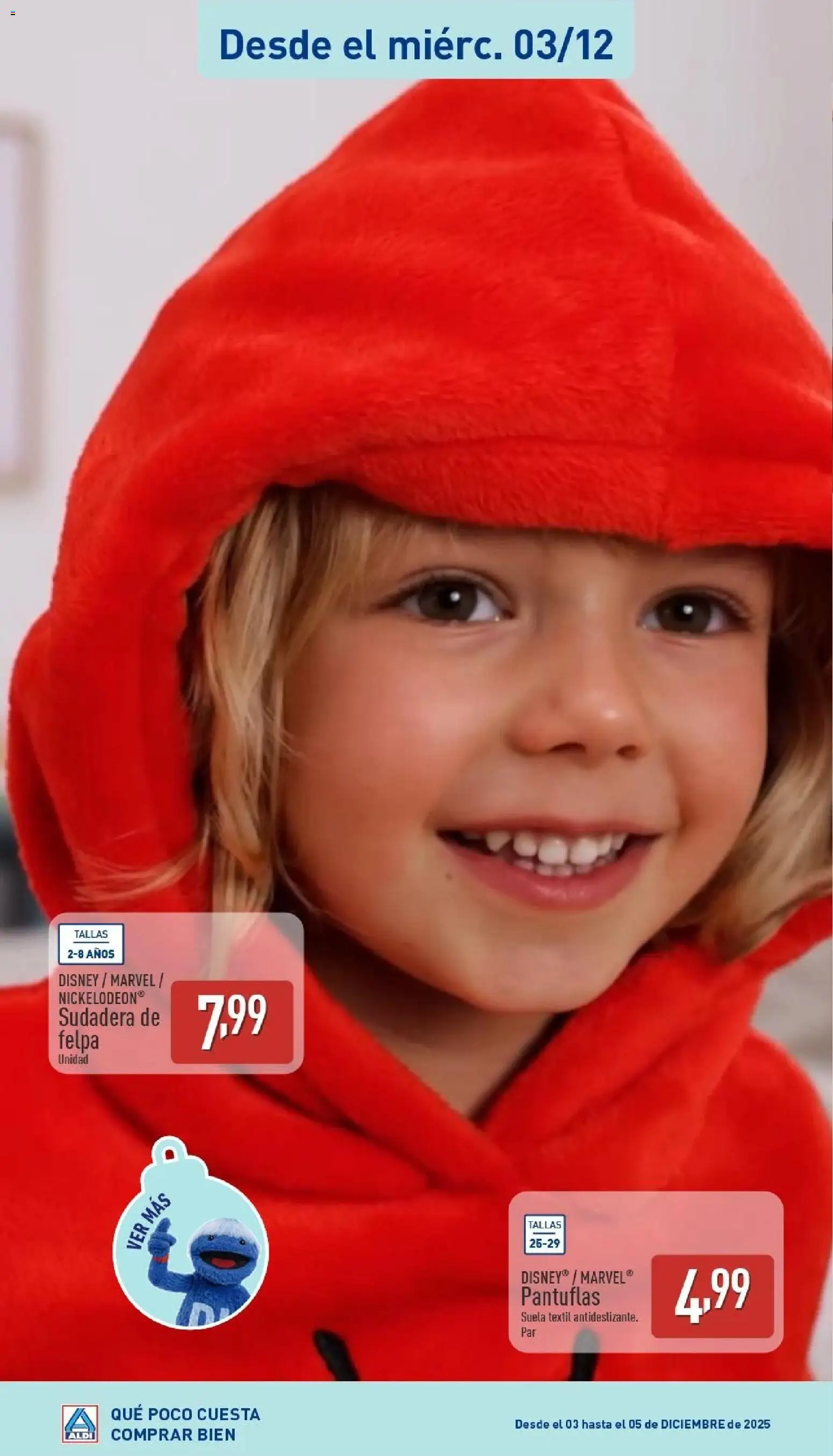 Aldi folleto Baleares │ válido desde el 01.12.2025 | Página: 23 | Productos: Sudadera, Pantuflas