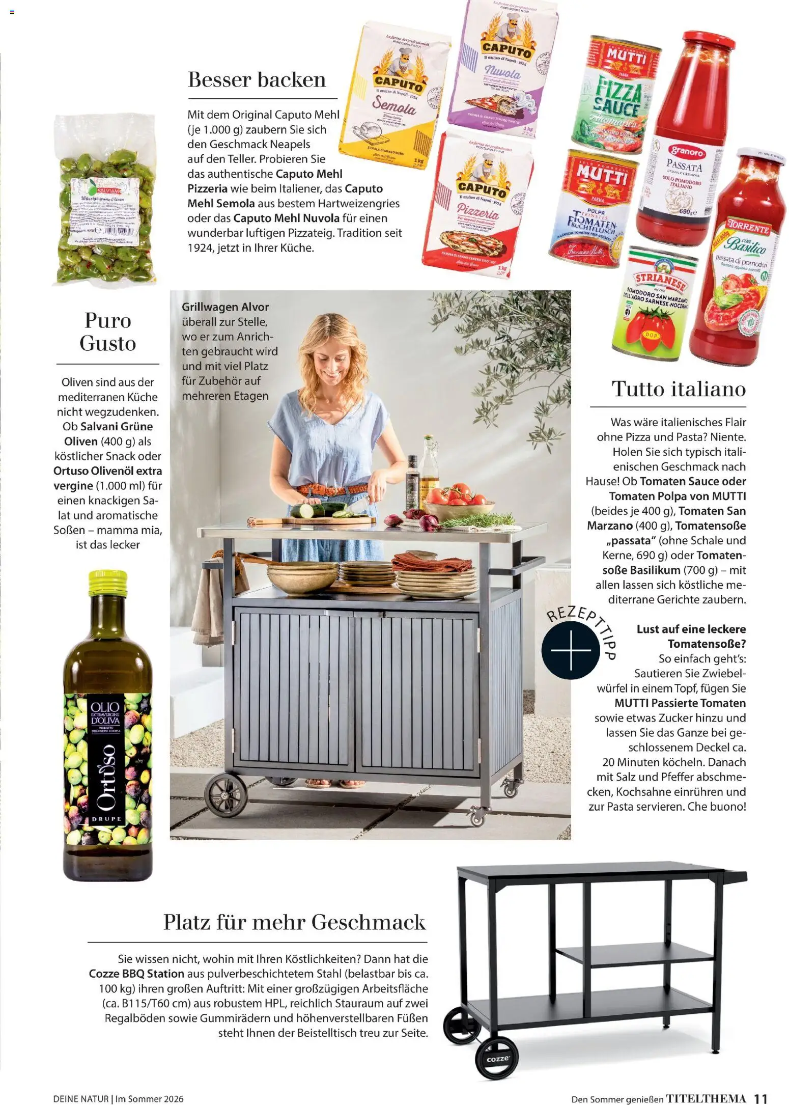 Dehner Prospekt 	 – gültig ab 17.04.2026 | Seite: 11 | Produkte: Olivenol, Tomaten, Salz, Zucker