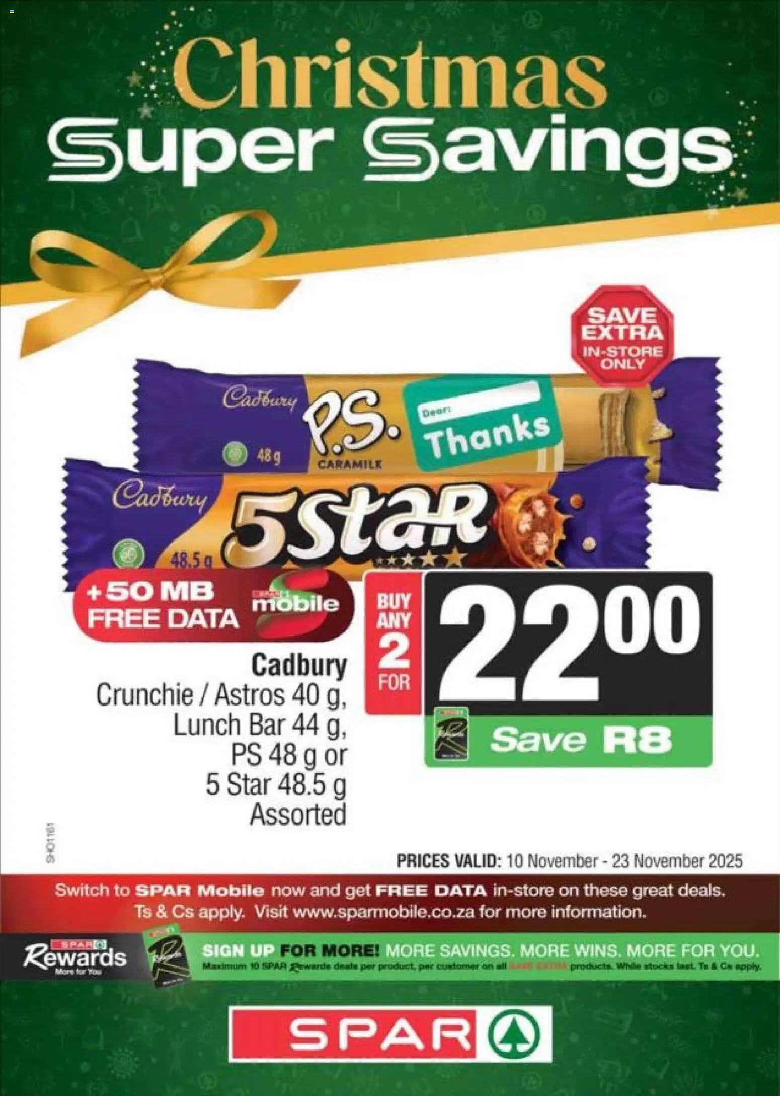 New Superspar catalogue – valid from 10.11.2025 | Page: 9 | Products: Data, Switch