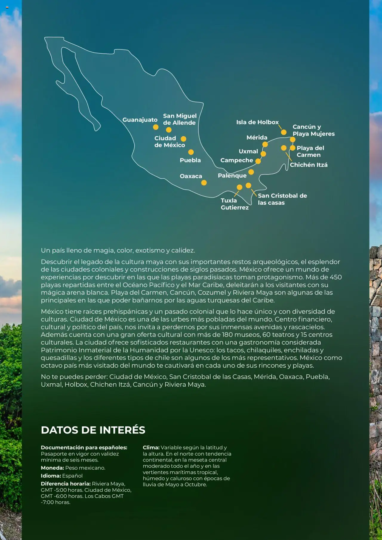 Viajes El Corte Inglés - Norteamérica y Caribe 2025 │ válido desde el 01.01.2025 | Página: 68 | Productos: Té, Peso