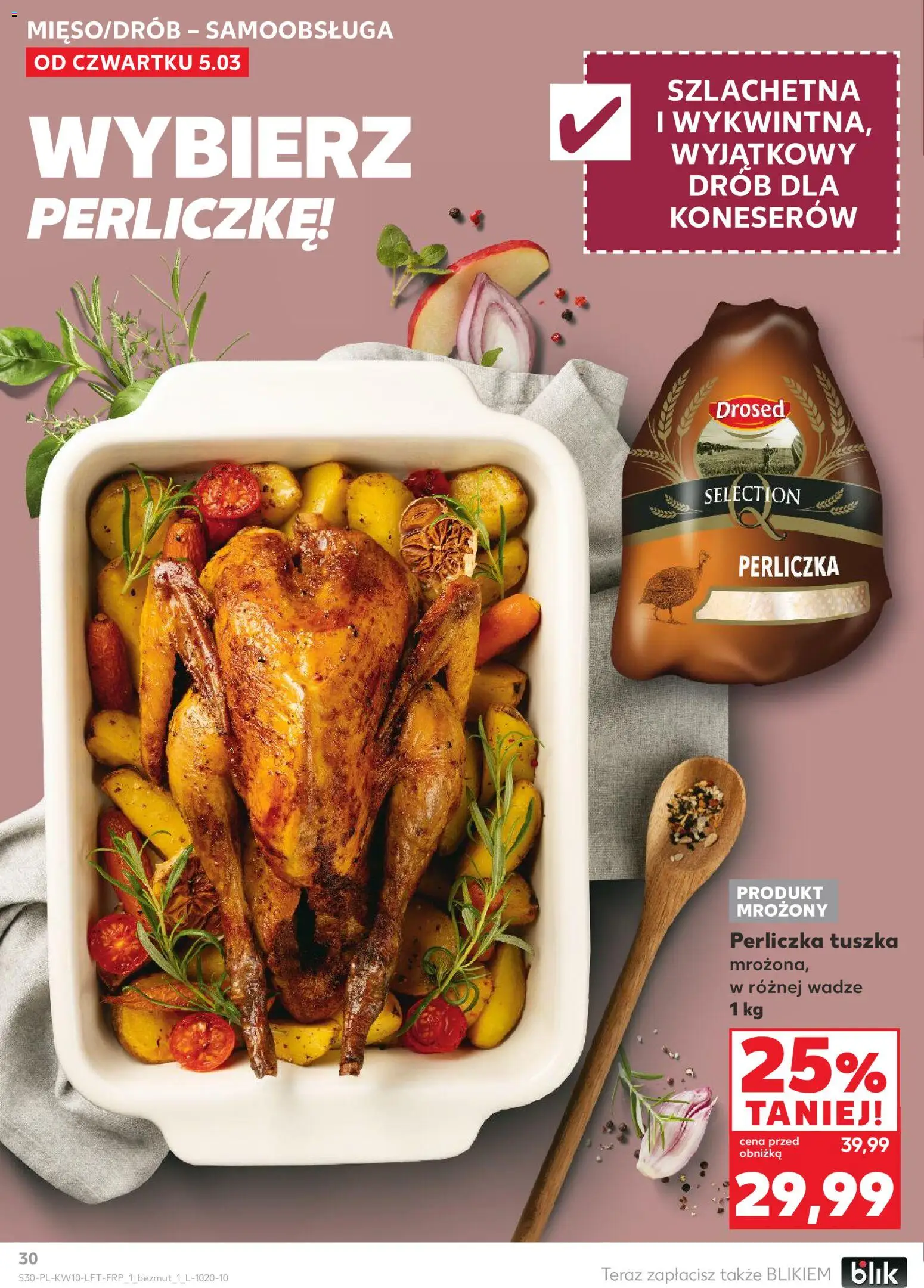 Kaufland gazetka od 05.03.2026 | Strona: 30 | Produkty: Parówki z szynki, Parówki wieprzowe, Parówki, Wędliny