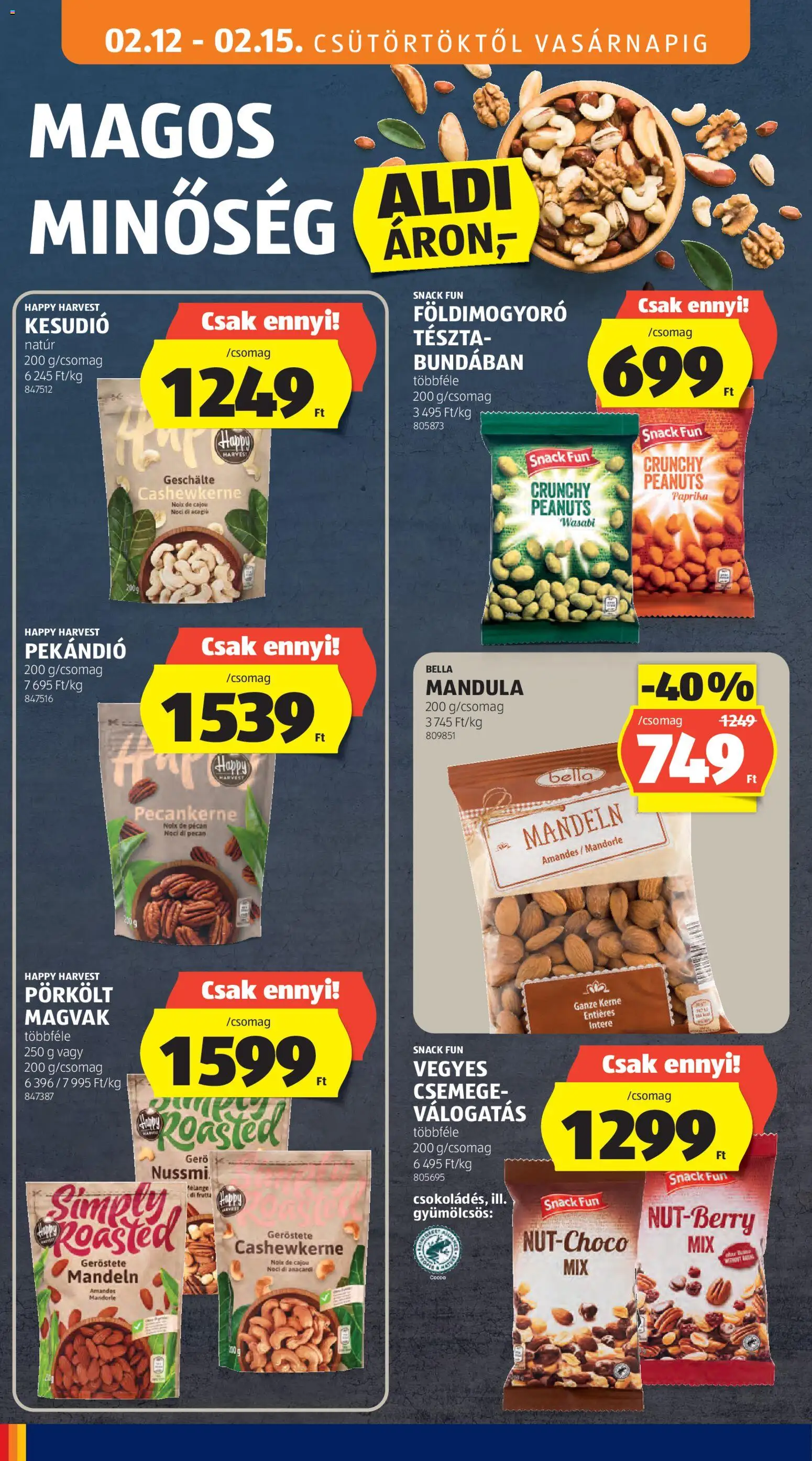 Aldi akciós ujság - amely érvényes a következő dátumtól: 12.02.2026 | Oldal: 26