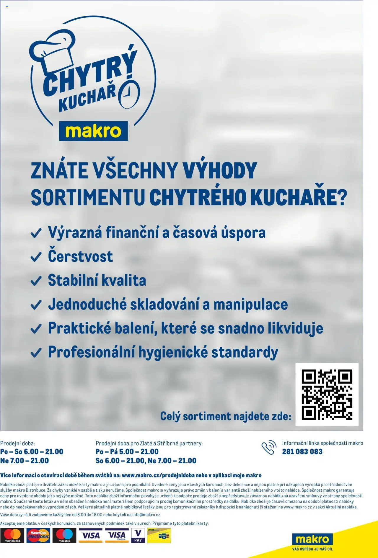 Makro leták - Chytrý kuchař - kompletní nabídka od 27.02.2025 | Strana: 56 | Produkty: Karty, Dekorace