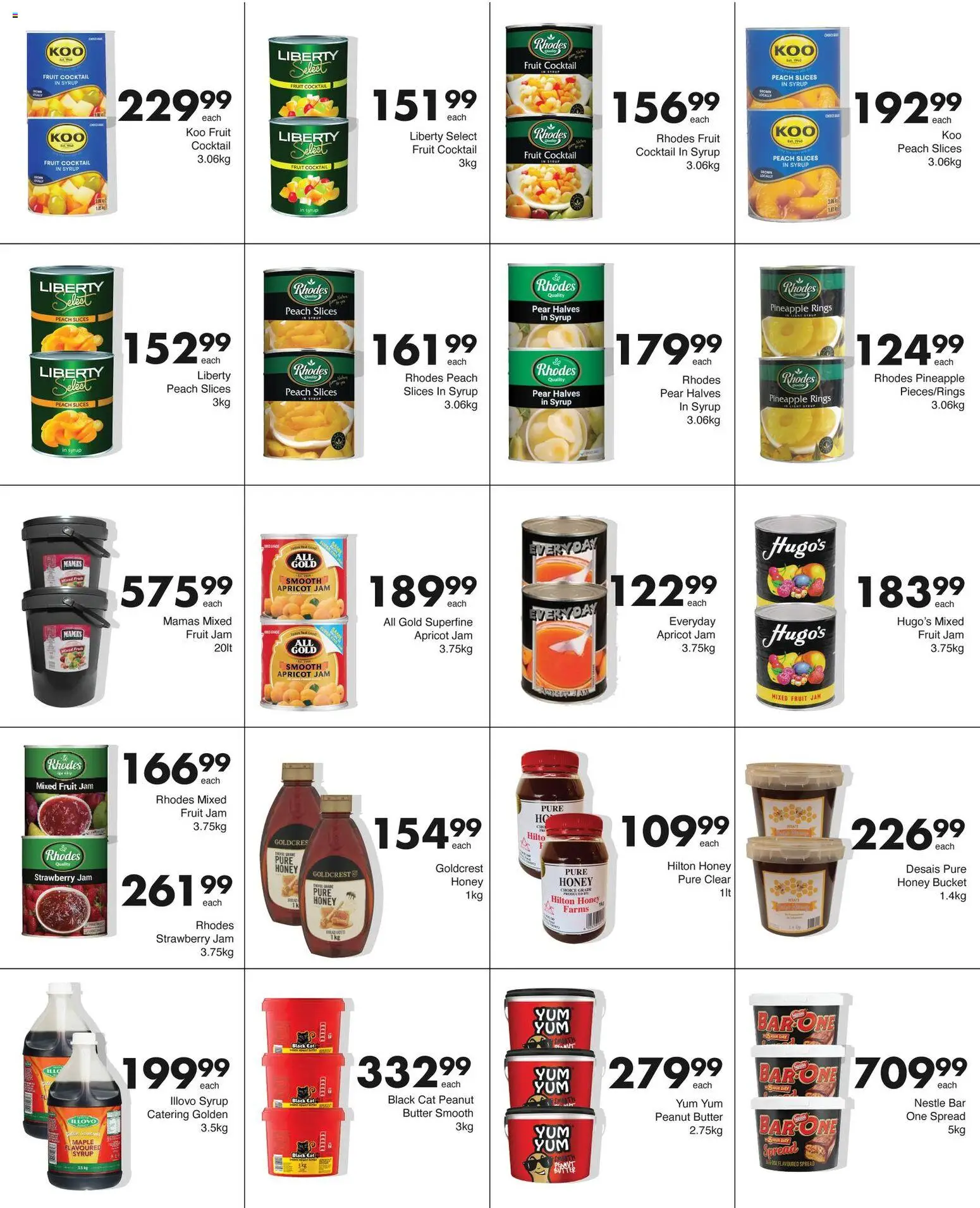 New Save catalogue – valid from 13.04.2026 | Page: 6 | Products: Pineapple, Peanut butter, Fruit, Peach