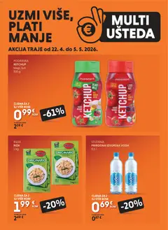 Studenac Multi Ušteda - Pregled kataloga iz trgovine Studenac, vrijedi od 22.04.2026