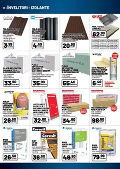 Ofertele Ambient valabile de la 16.04.2026 | Pagină: 14 | Produse: Pavaj, Polistiren, Glet, Adeziv