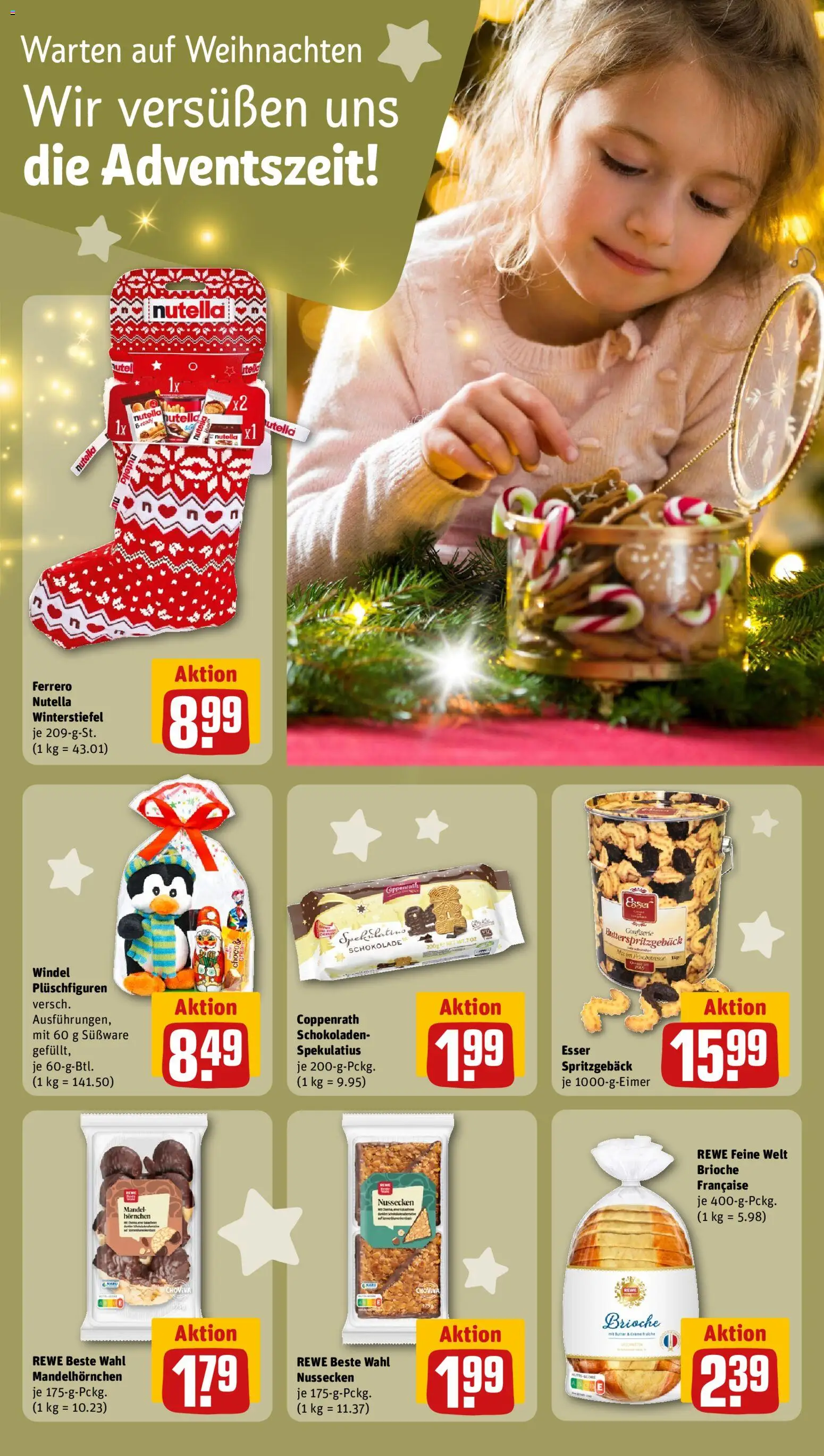 Rewe ihr Kaufpark Prospekt 	 – gültig ab 03.11.2025 | Seite: 18 | Produkte: Schokolade, Creme, Nutella