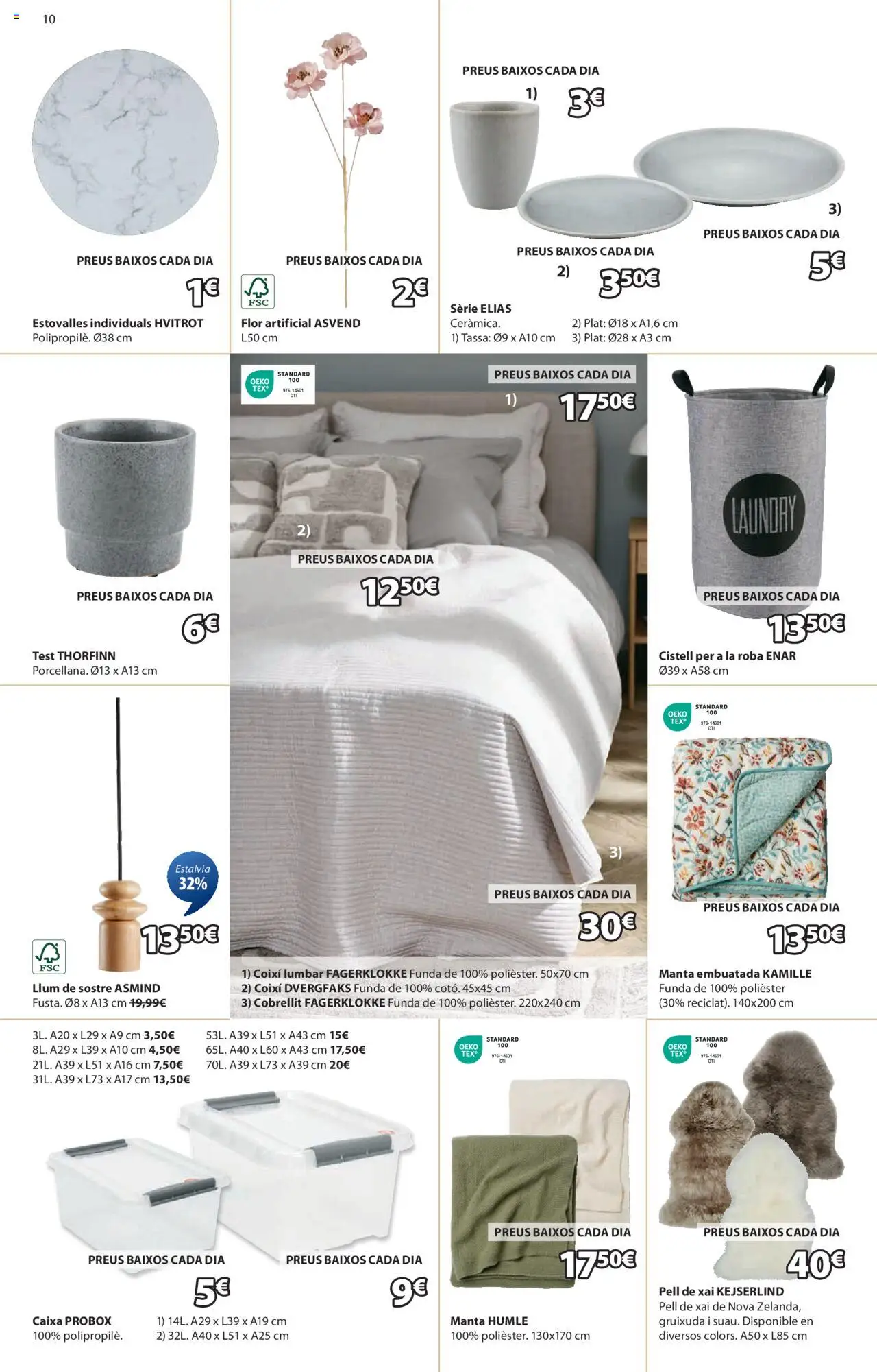 JYSK - Grans ofertes │ válido desde el 31.07.2025 | Página: 11 | Productos: Manta, Funda