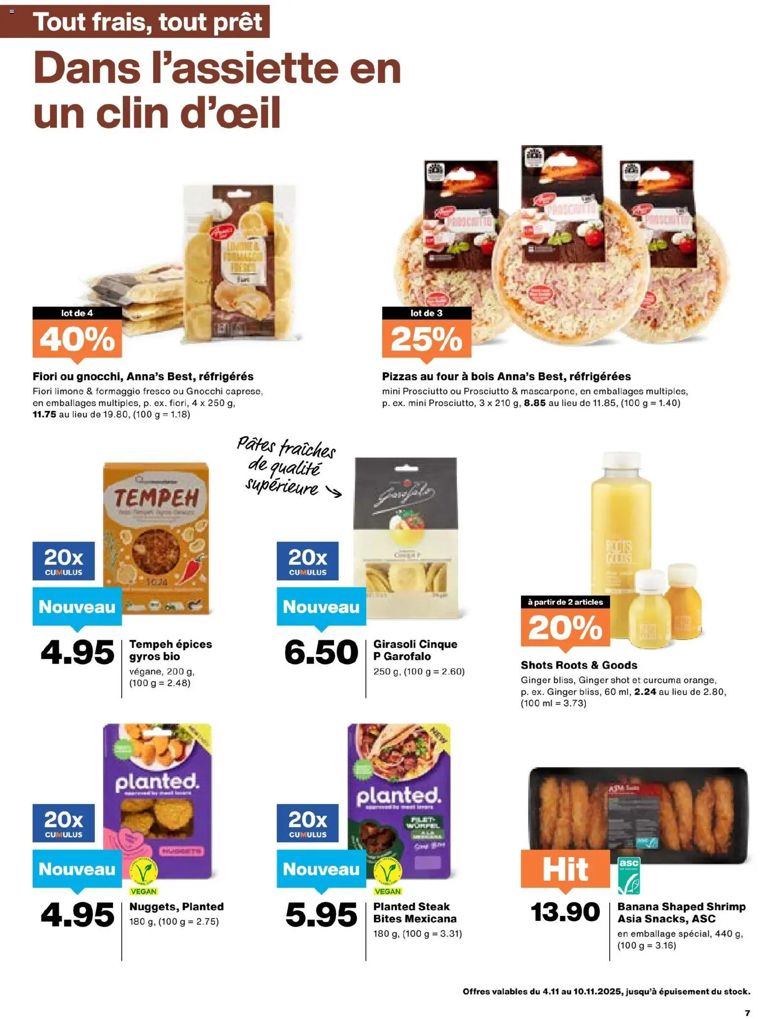 Migros Aktionen FR – gültig ab 04.11.2025 | Seite: 7 | Produkte: Pizza