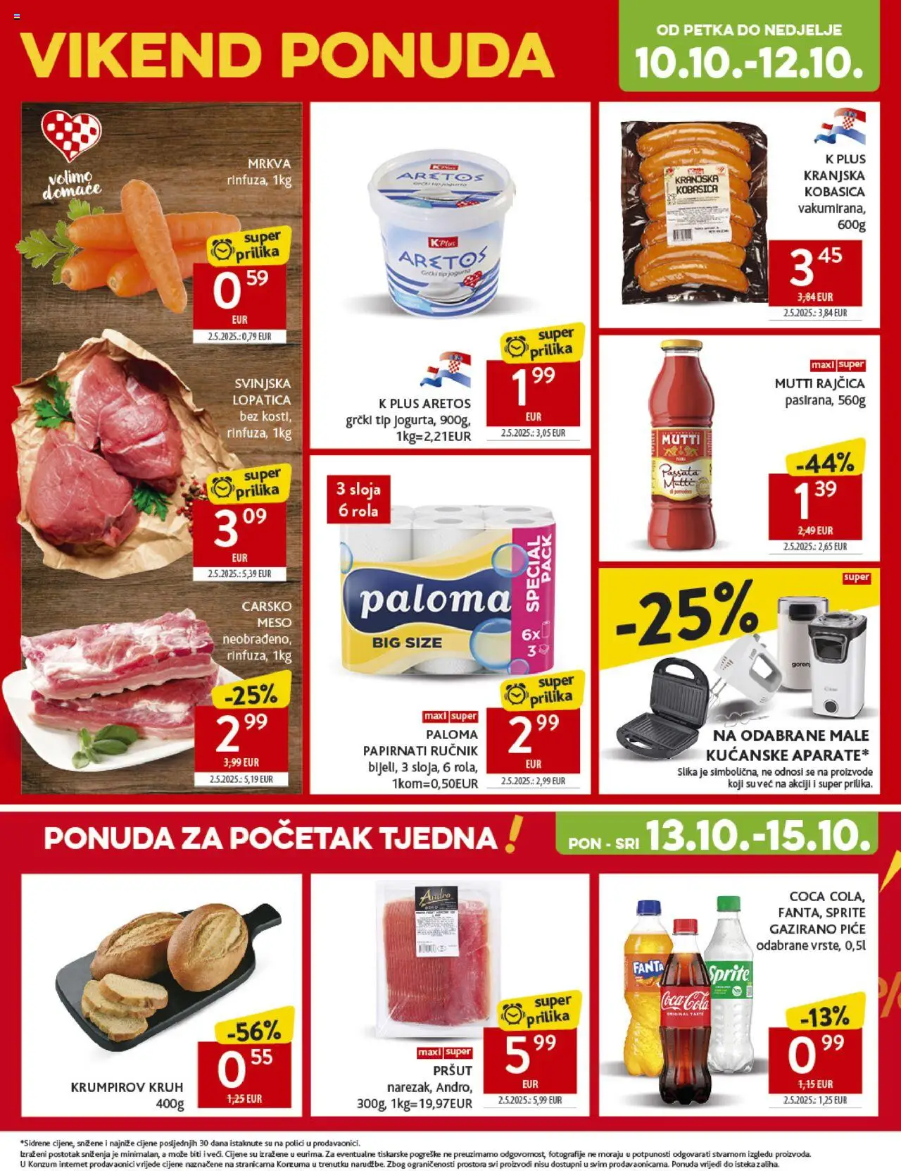 Konzum HR akciós ujság - amely érvényes a következő dátumtól: 08.10.2025 | Oldal: 53 | Termékek: Fanta