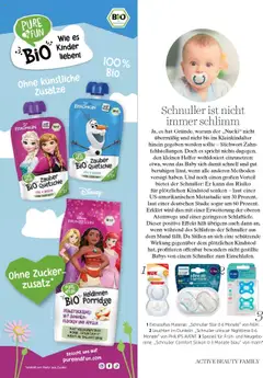 dm drogerie markt Active Beauty Family ab 01.10.2025 gültig | Seite: 22 | Produkte: Flocken, Zucker, Bananen