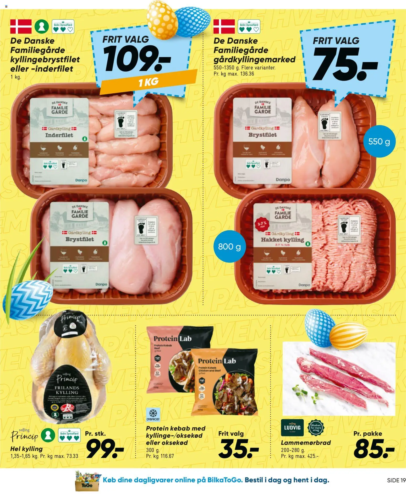 Bilka tilbudsavis – gyldig fra 20.03.2026 | Side: 21 | Produkter: Oksekød, Kebab