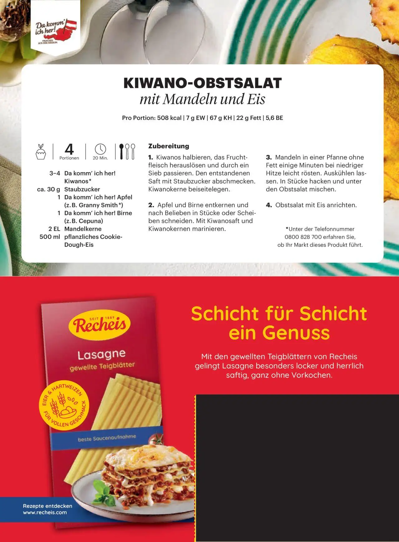 Billa AT akciós ujság - amely érvényes a következő dátumtól: 01.10.2025 | Oldal: 93 | Termékek: Lasagne