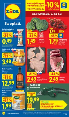 Lidl leták platný od 26.02.2026