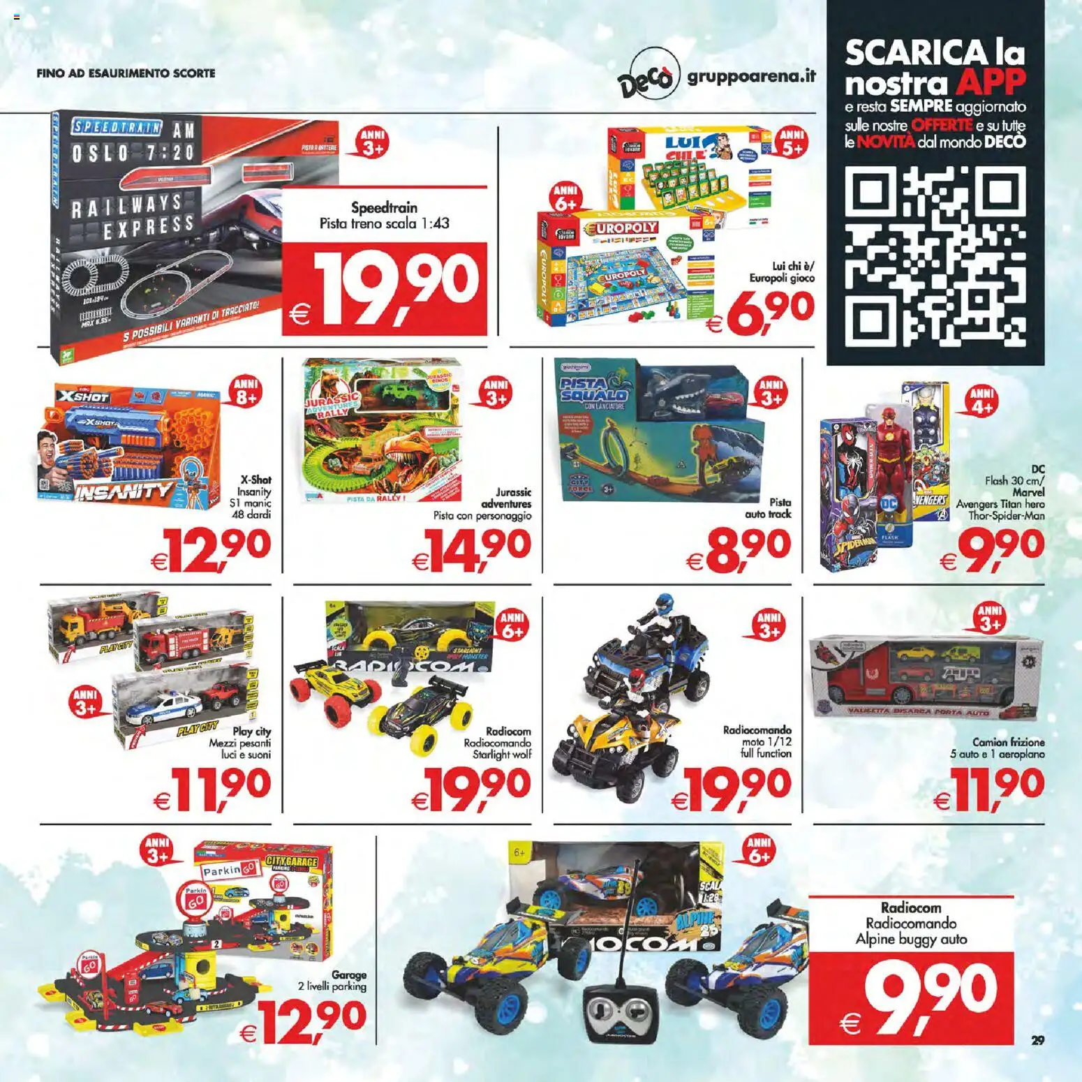 Volantino Decò del 24.10.2025 | Pagina: 34 | Prodotti: Scala, Gioco
