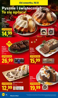 Pogląd oferty "Piernik królewski ze Śliwką Nałęczowską, 500 g" - ważna od 18.12.2025 | Strona: 34